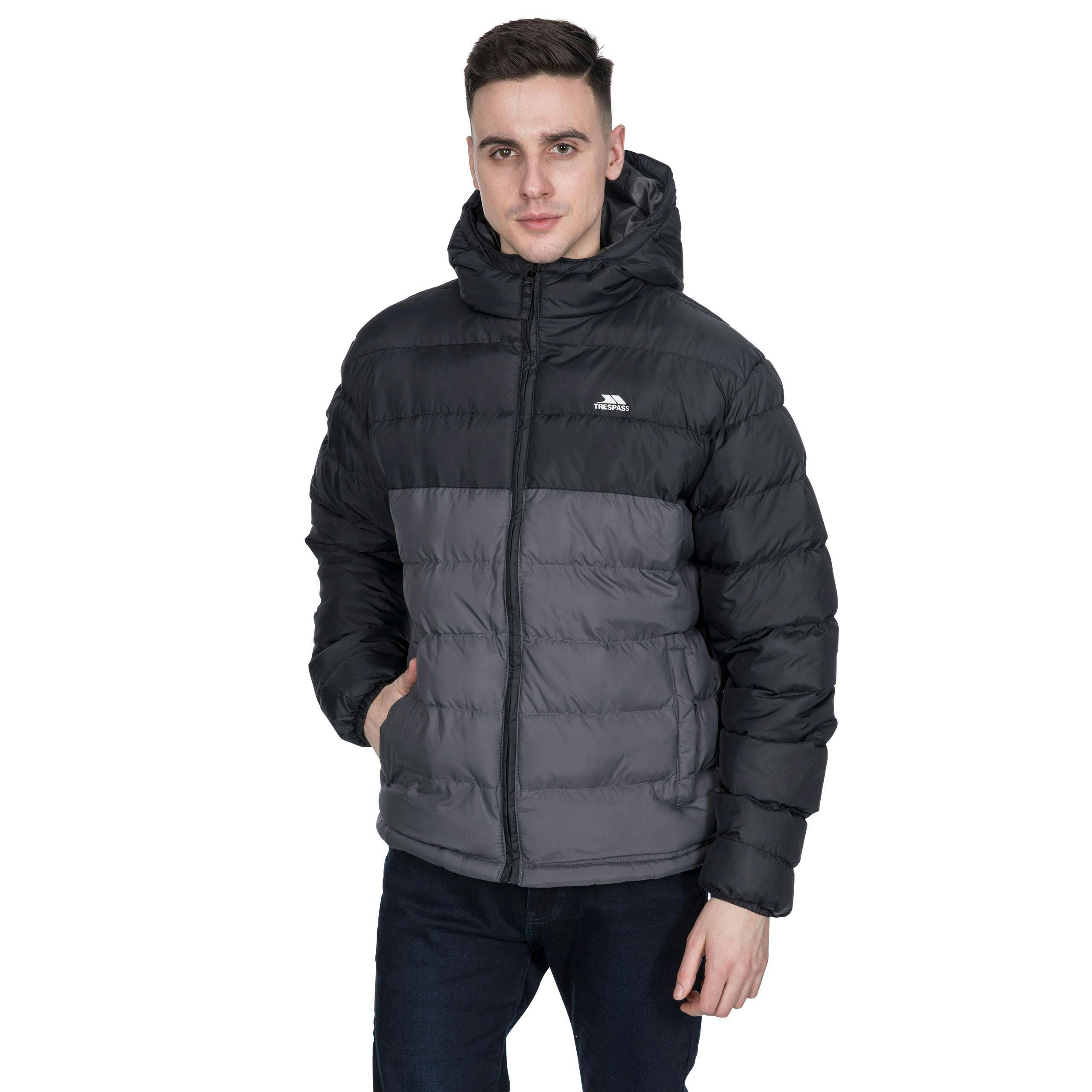 Mens Padded Jacket Oskar In Black , view 6 of 6