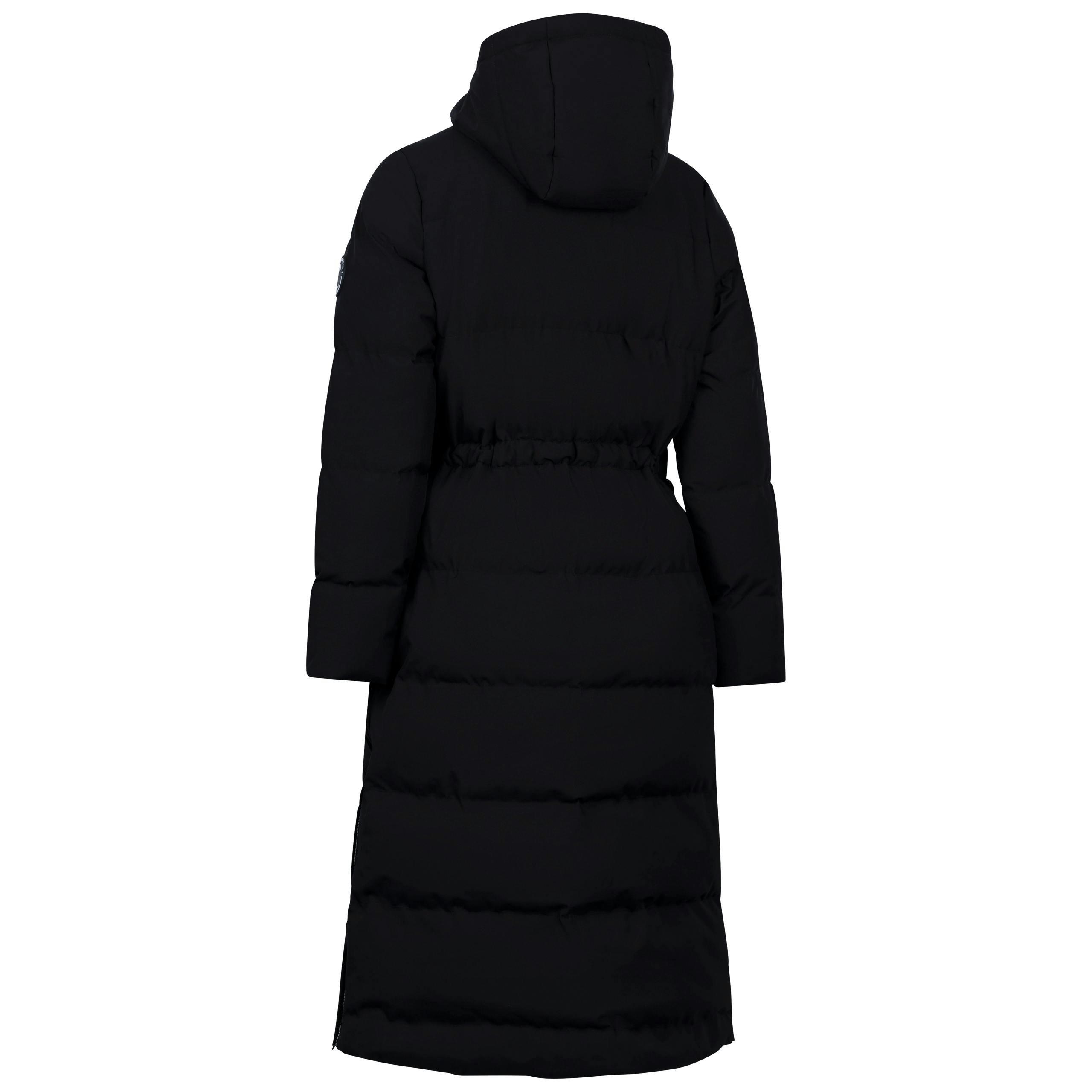 Womens Long Length Rain Jacket Colter in Black , view 2 of 6