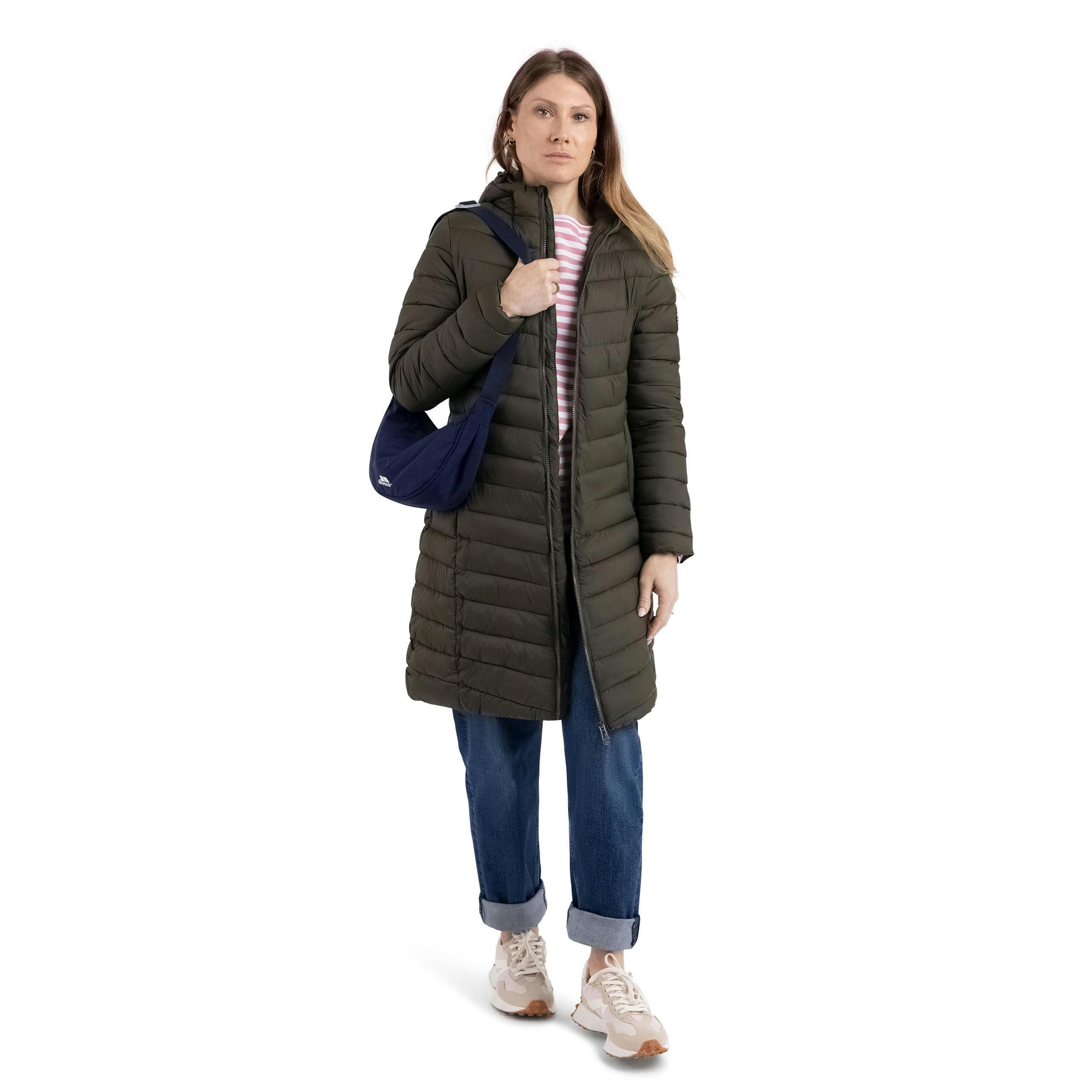 Womens Padded Jacket Dorro in Dark Vine , view 2 of 6