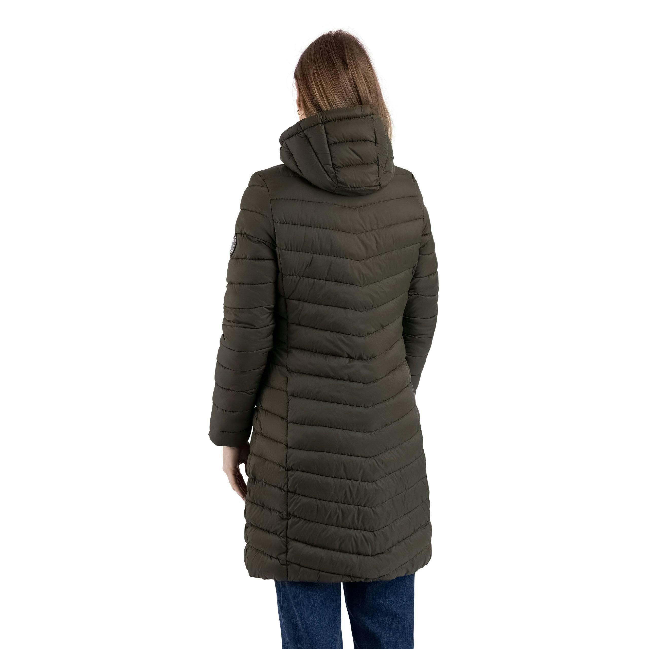 Womens Padded Jacket Dorro in Dark Vine , view 3 of 6