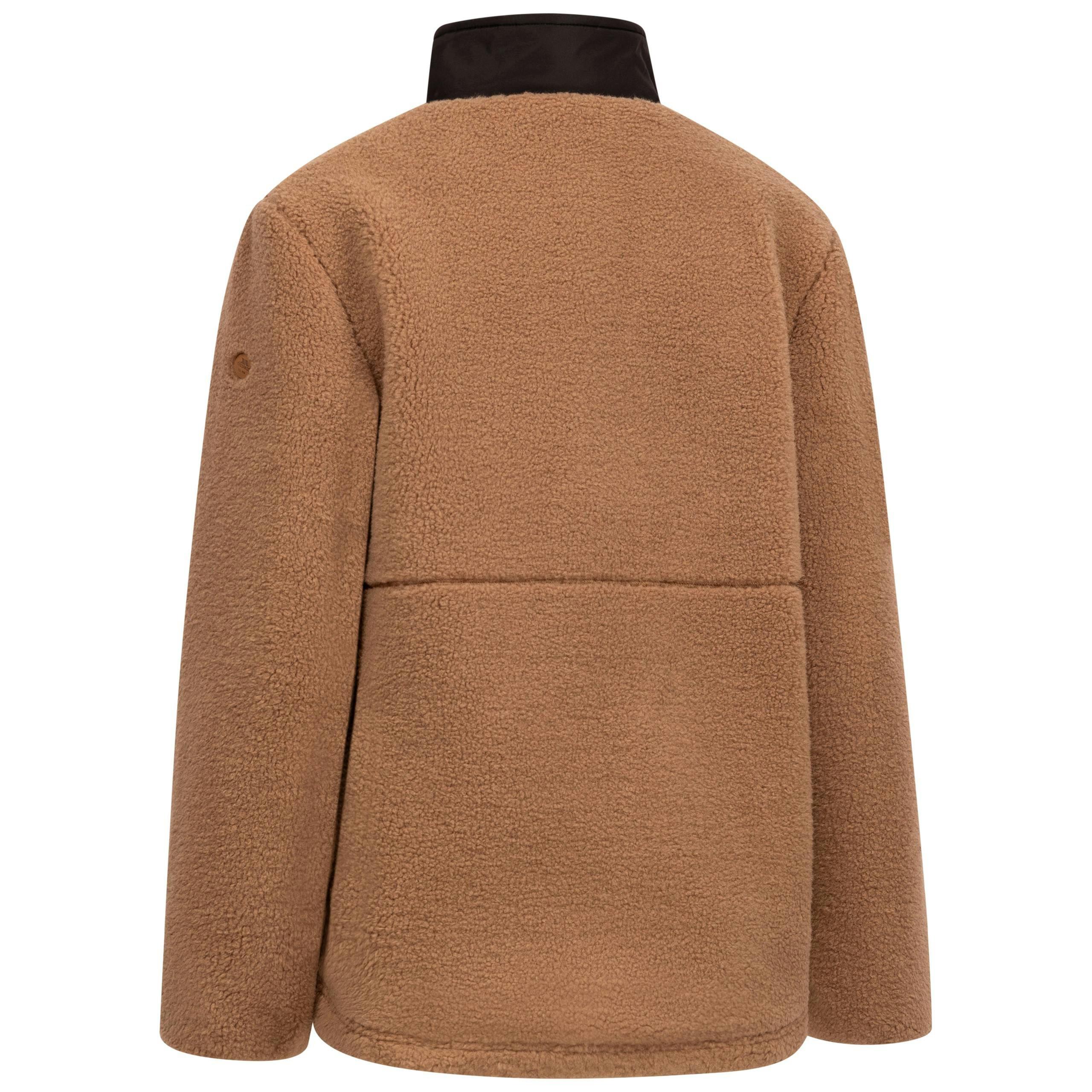 Womens Fleece Jacket Yuill in Beige , view 2 of 6