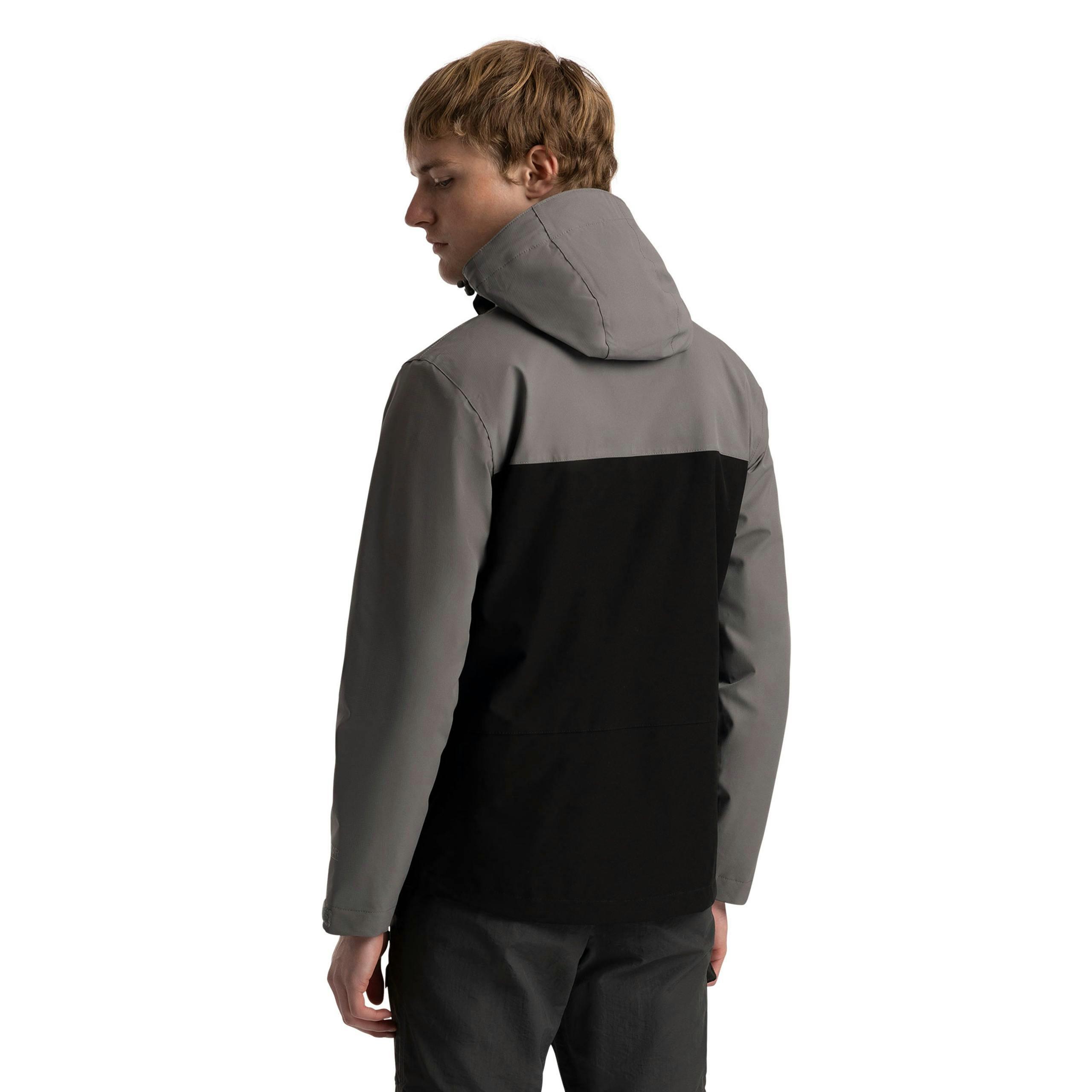Mens Outdoor Waterproof Jacket  Fahamore In Storm Grey , view 4 of 6
