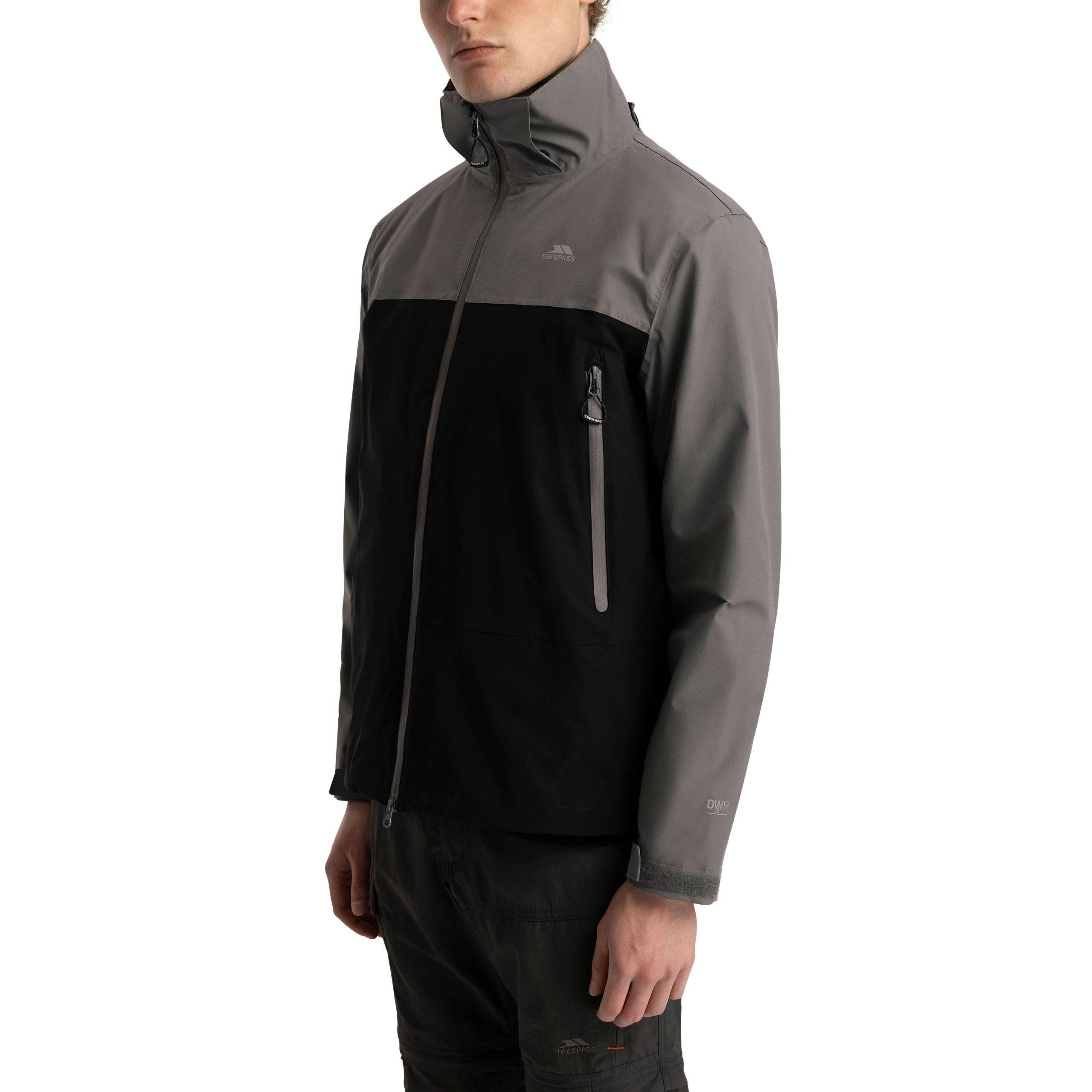 Mens Outdoor Waterproof Jacket  Fahamore In Storm Grey , view 6 of 6