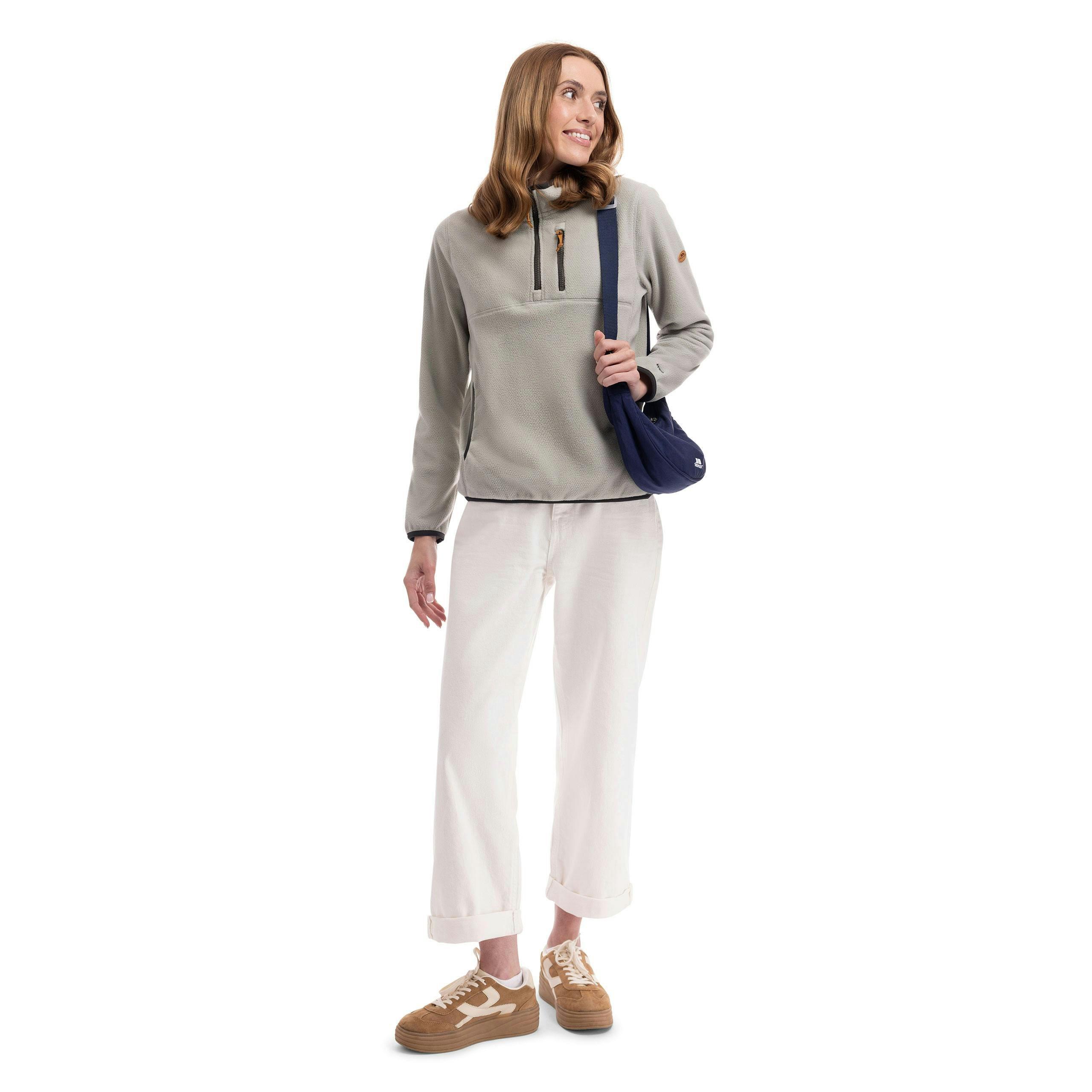 Womens Fleece Tister in Soft Sage , view 3 of 6
