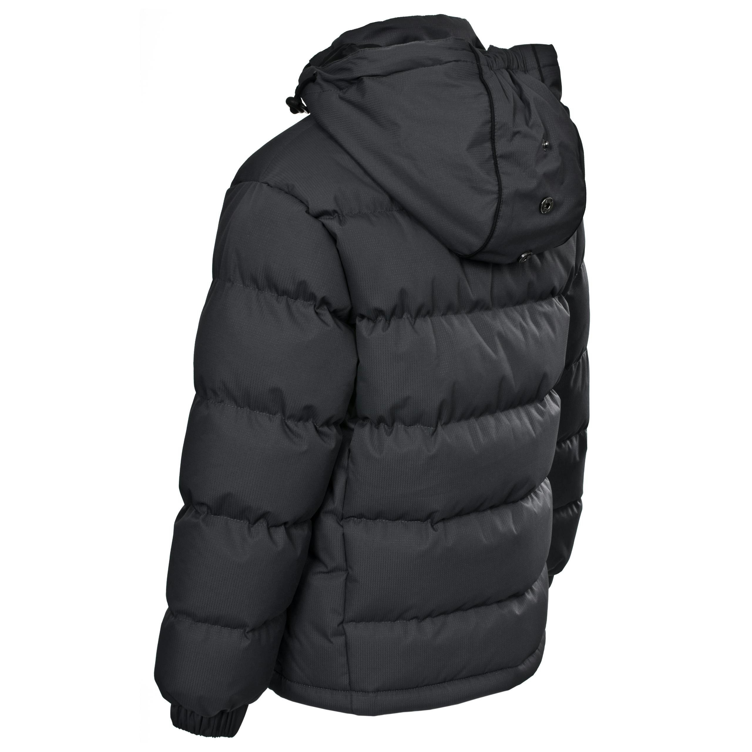Trespass Boys Padded Casual Jacket in Grey Tuff , view 2 of 5
