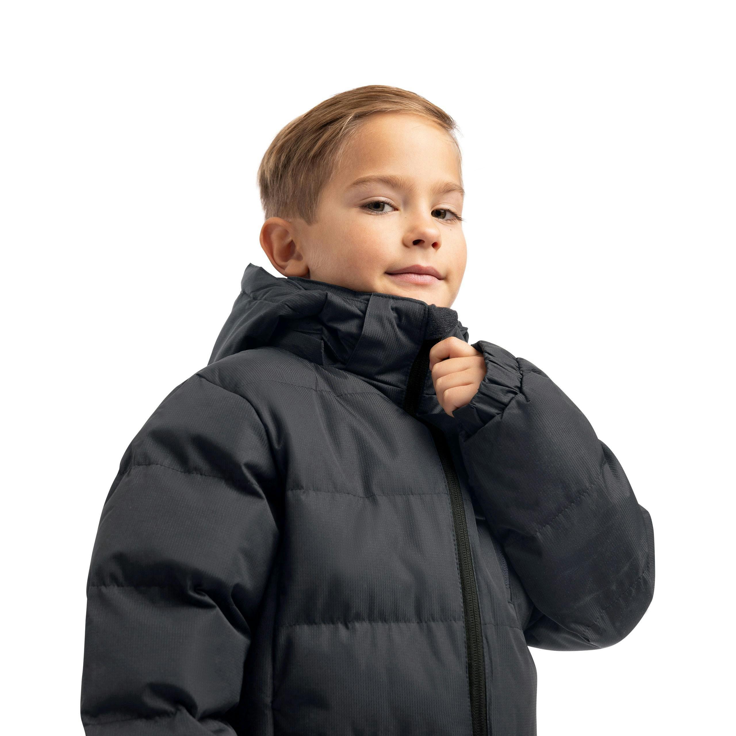 Trespass Boys Padded Casual Jacket in Grey Tuff , view 4 of 5
