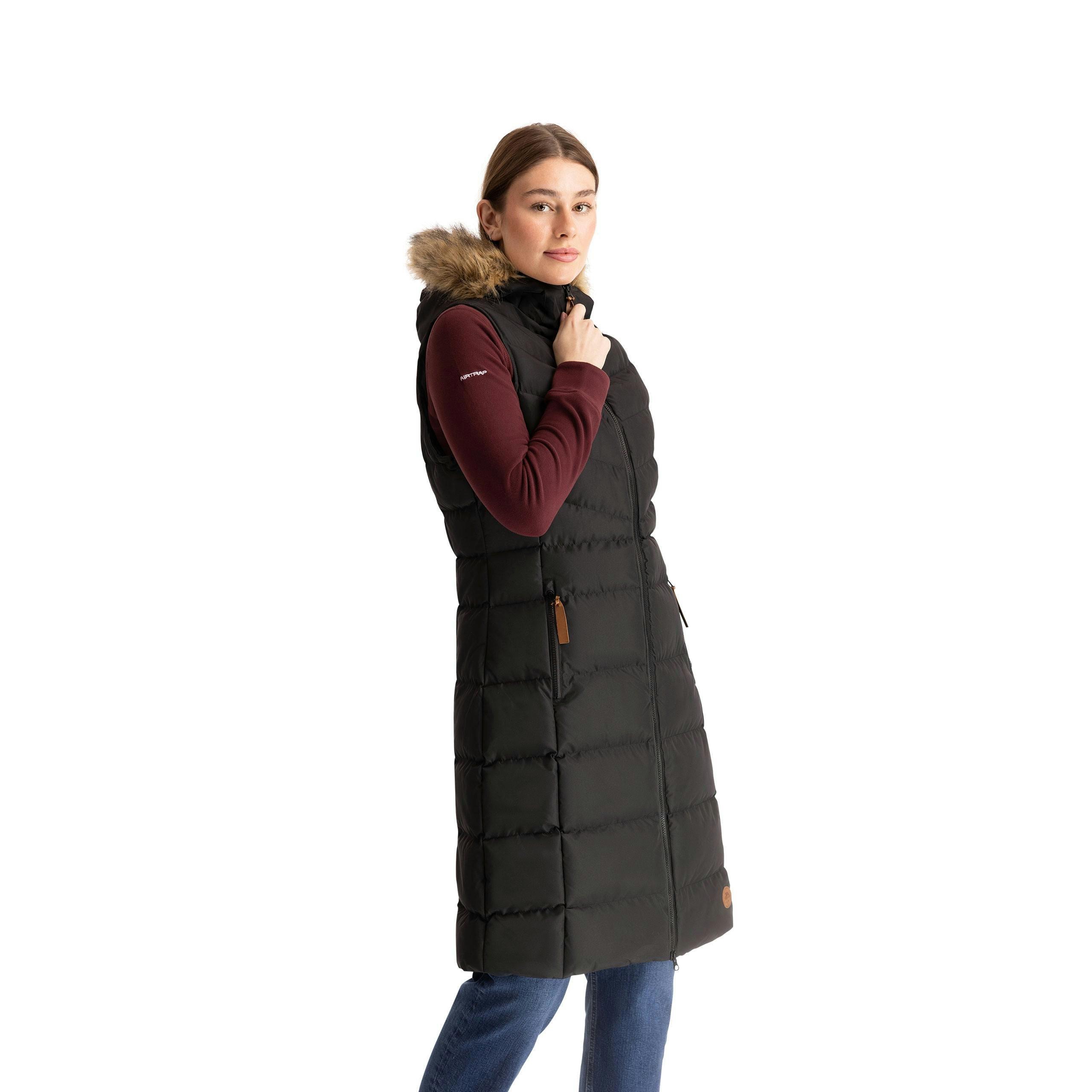 Trespass Womens Gilet Audrey In Black , view 2 of 6