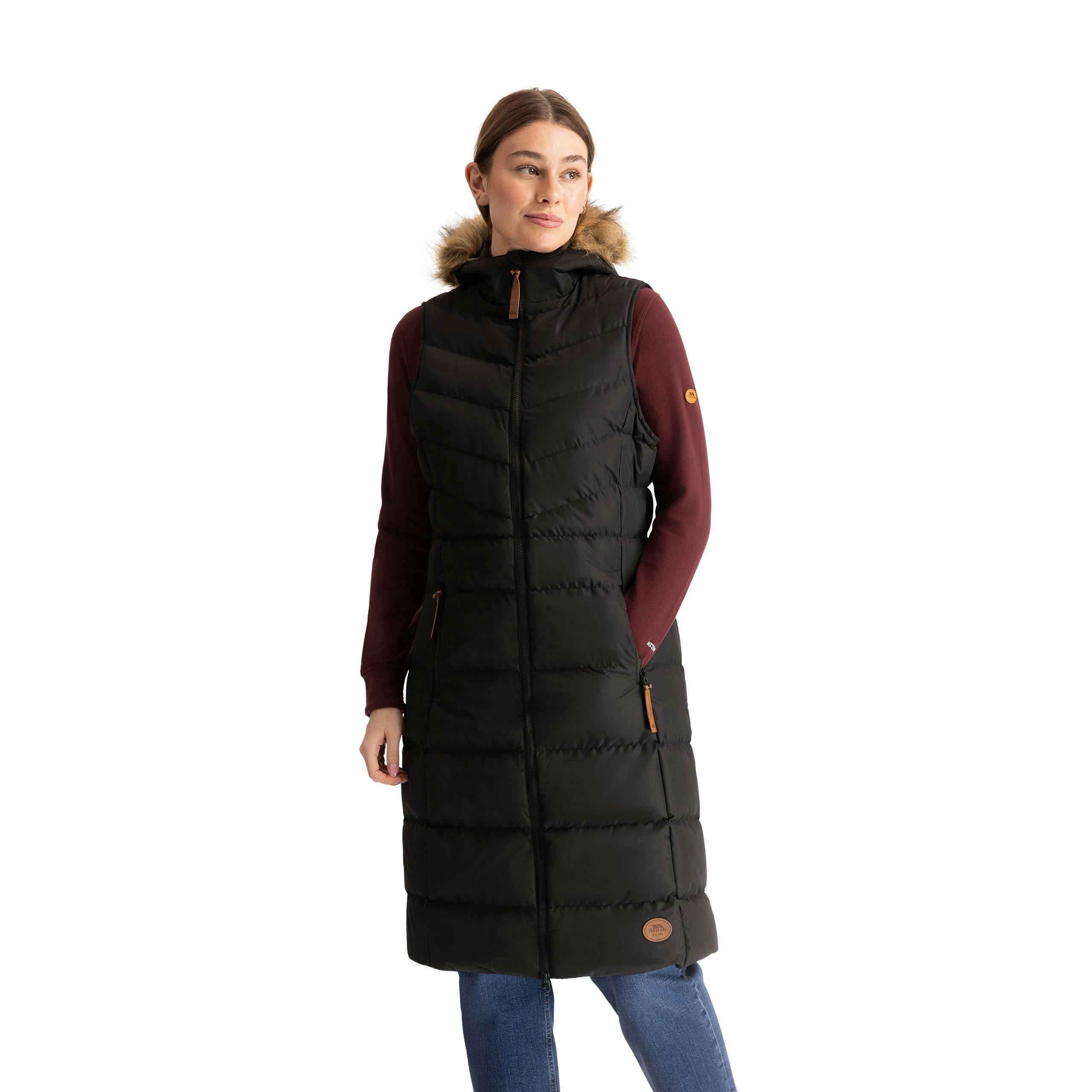 Trespass Womens Gilet Audrey In Black , view 3 of 6