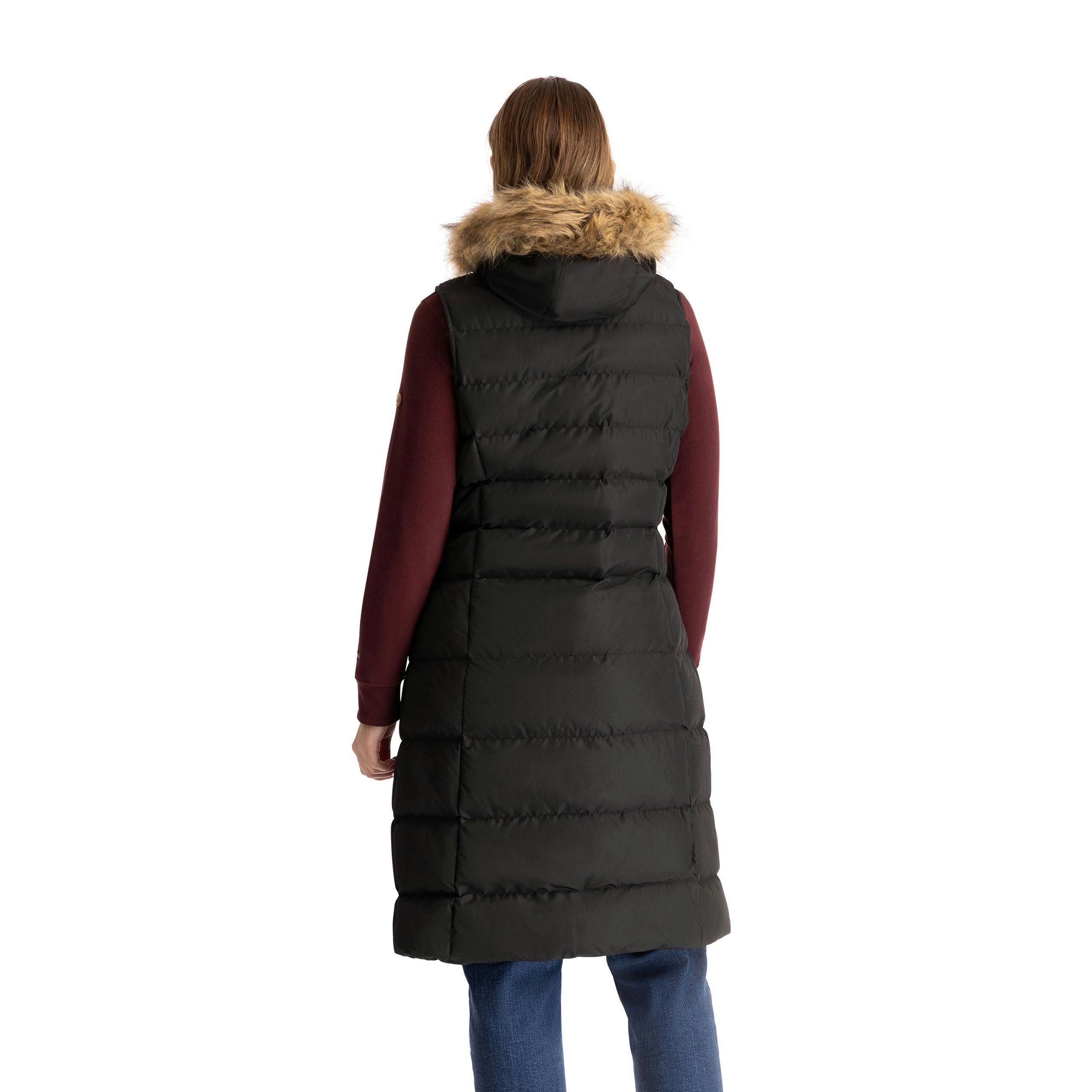 Trespass Womens Gilet Audrey In Black , view 4 of 6