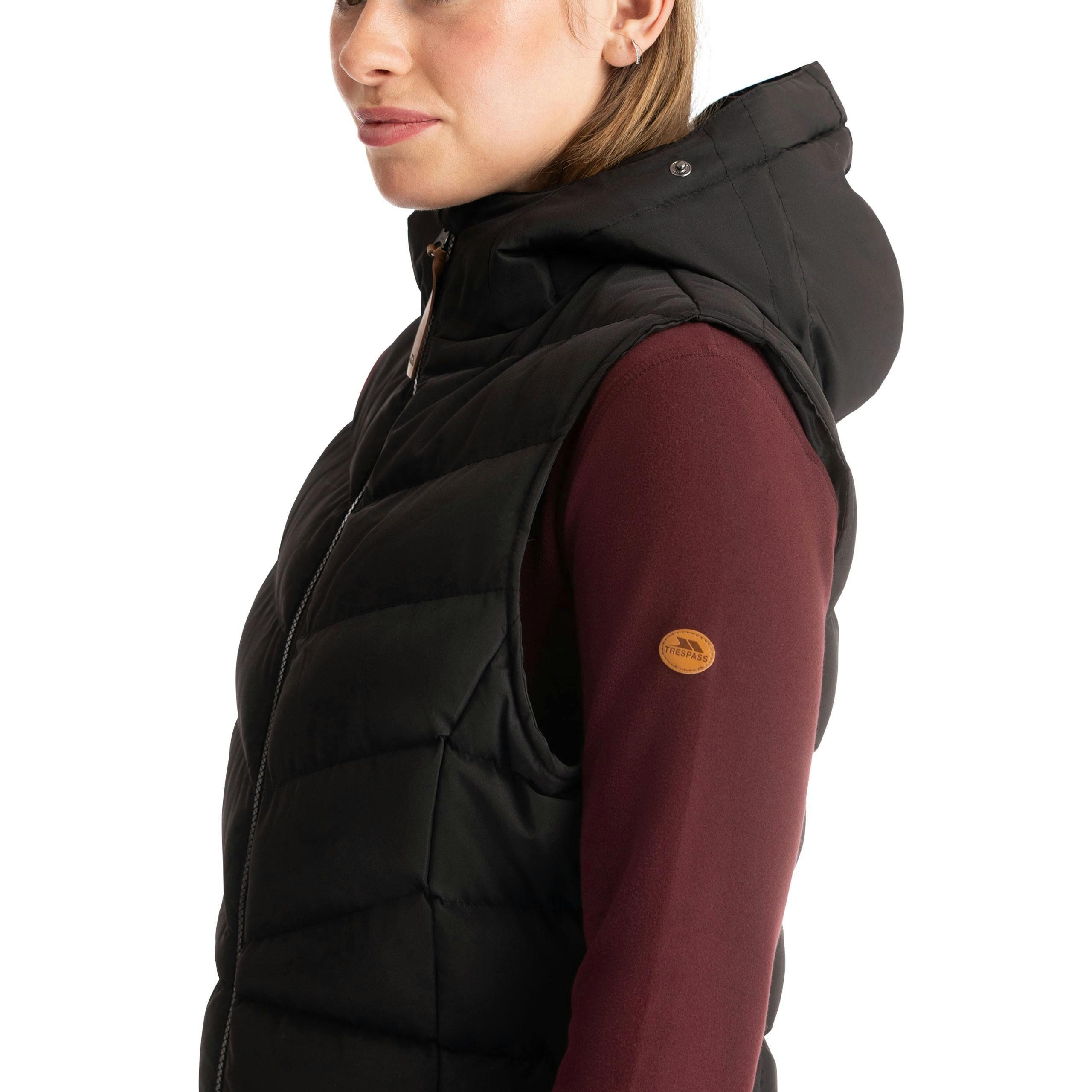 Trespass Womens Gilet Audrey In Black , view 5 of 6