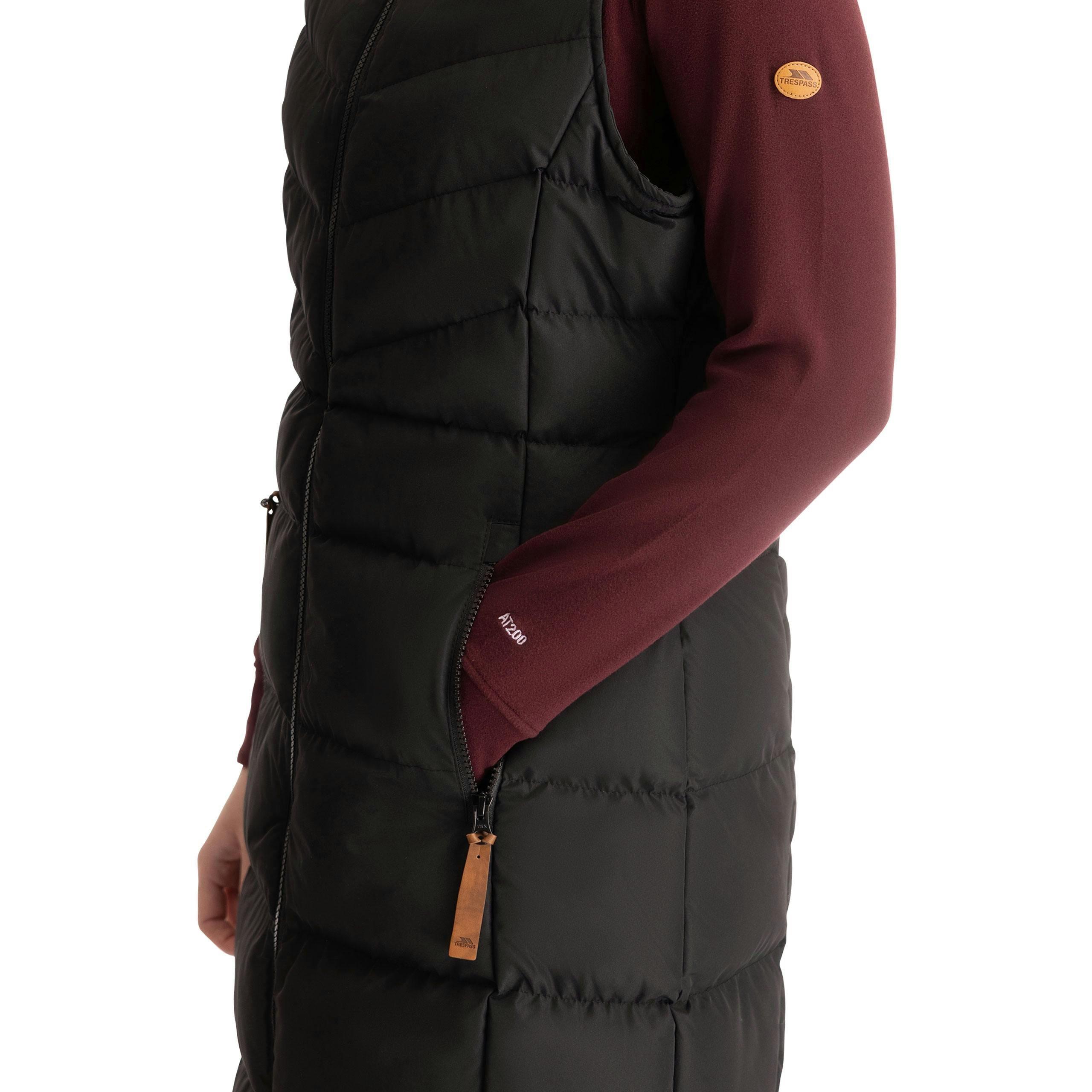 Trespass Womens Gilet Audrey In Black , view 6 of 6