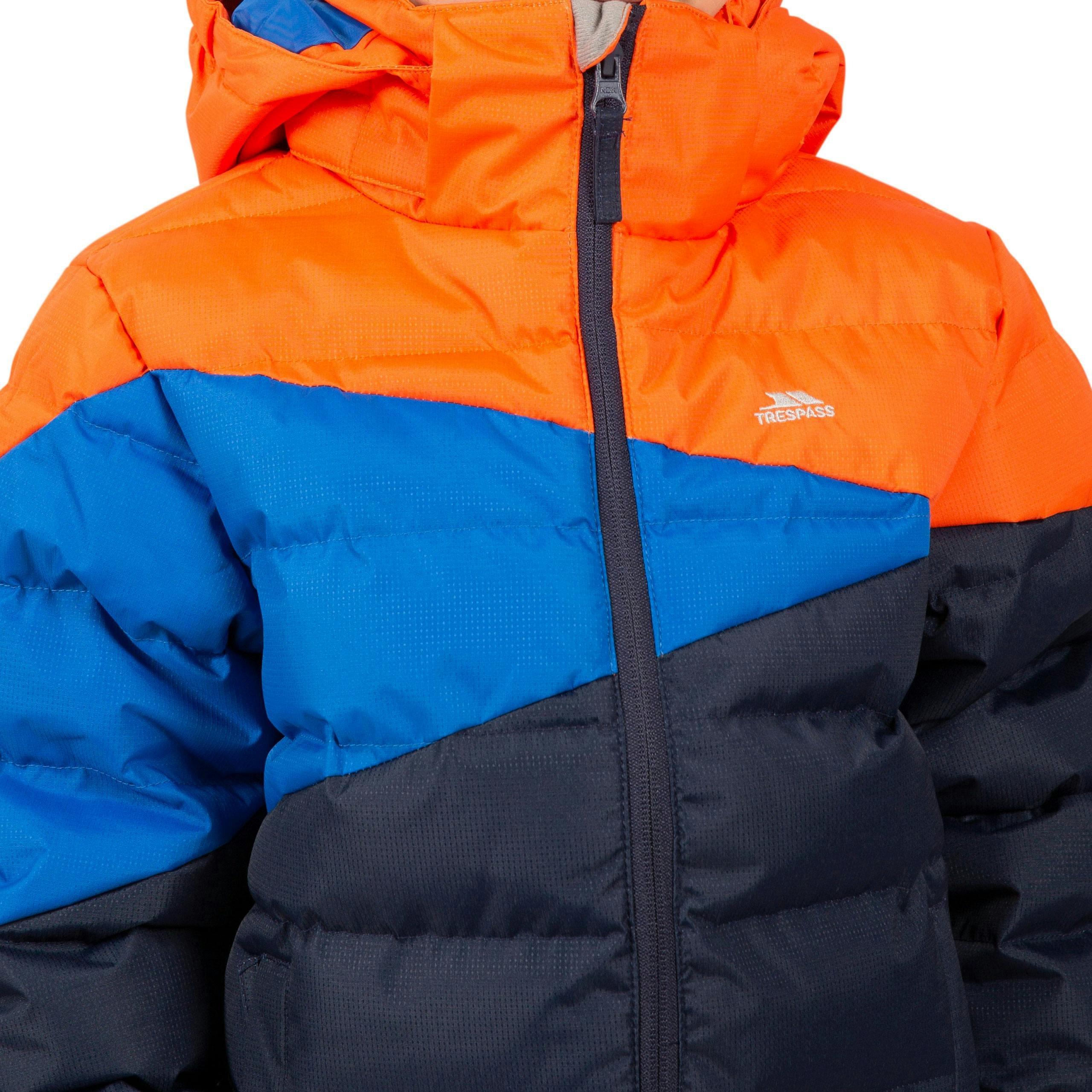 Trespass Kids Padded Jacket in Navy Layout , view 6 of 6