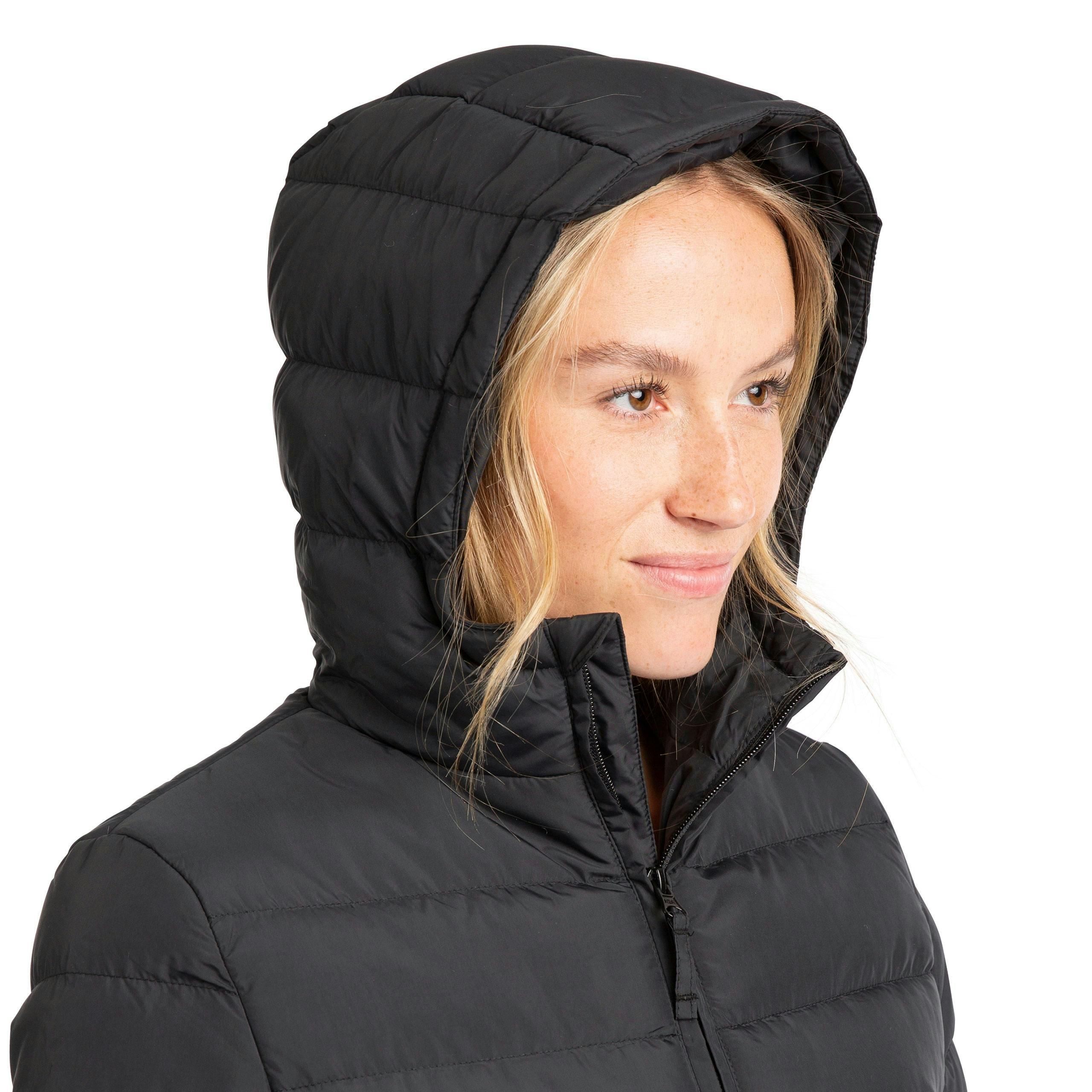 Trespass Womens Padded Jacket in Black Elegant , view 5 of 6
