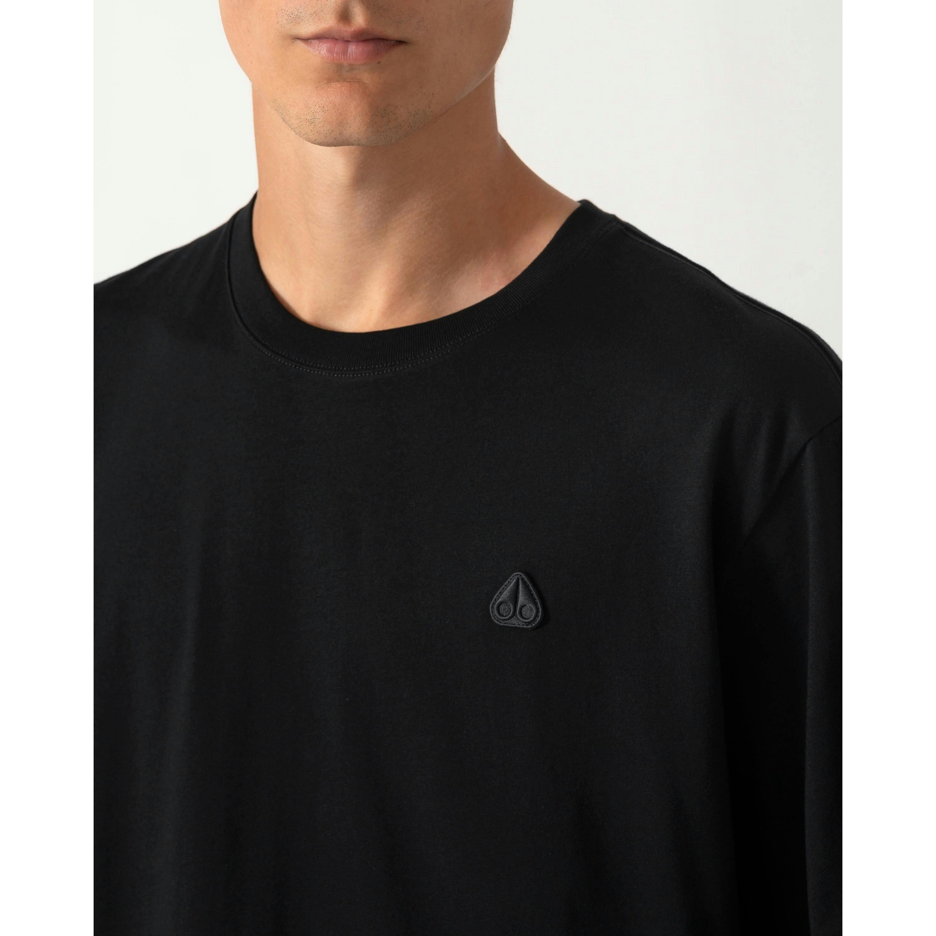 Moose Knuckles T-Shirt  in Black , view 3 of 4