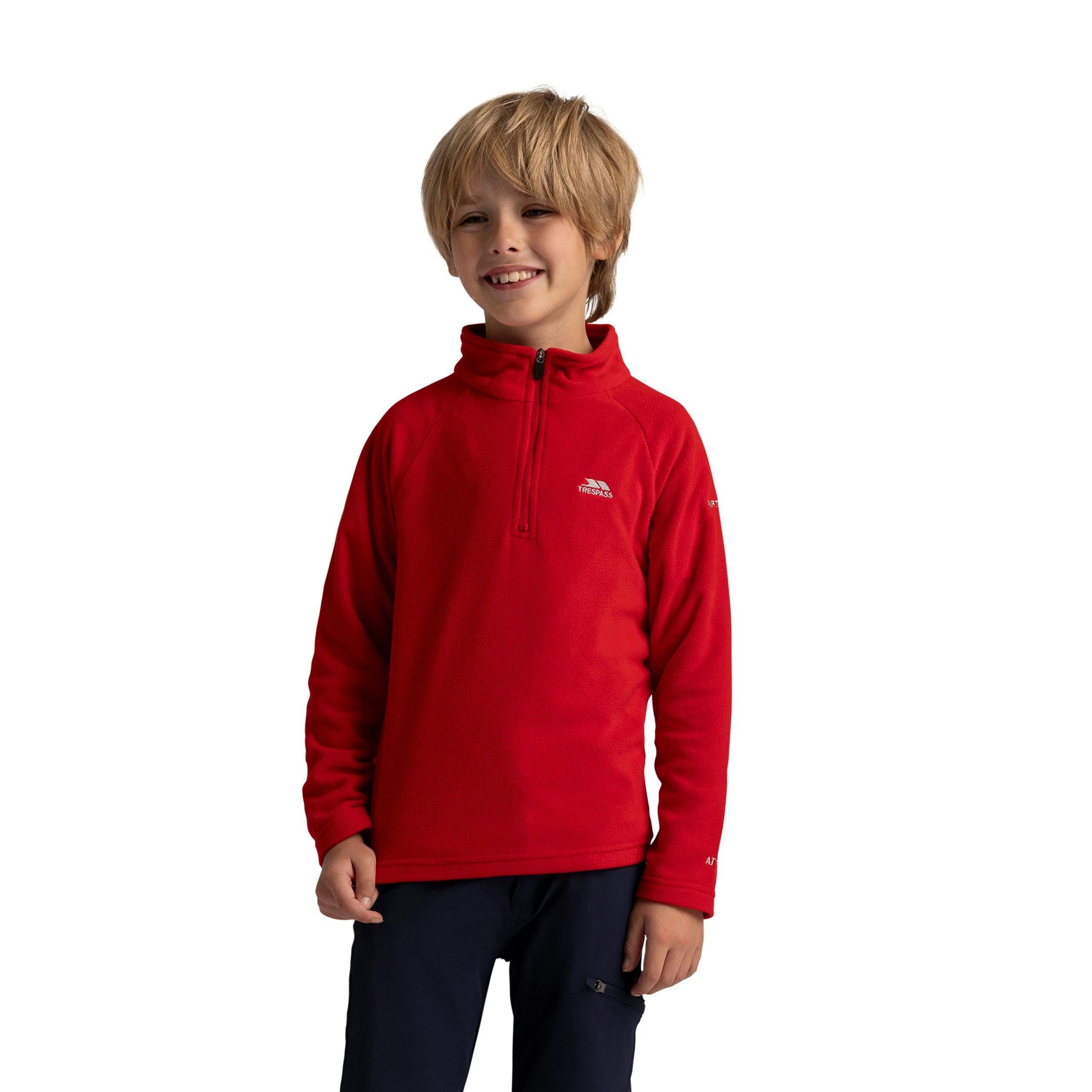 Kids Anti-Pilling Fleece Uliston in Red , view 3 of 6