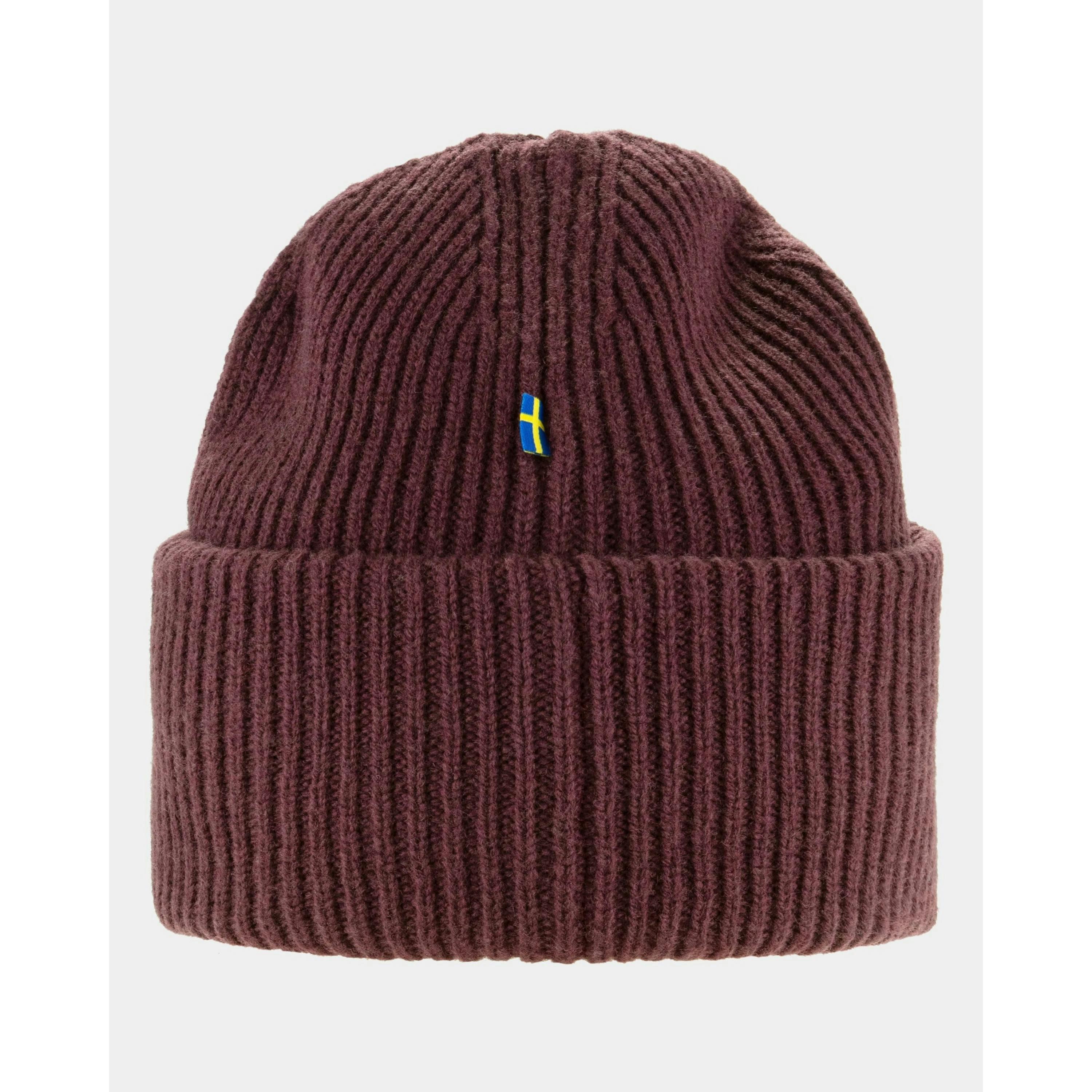 Fjallraven Beanie  in Wine , view 2 of 3