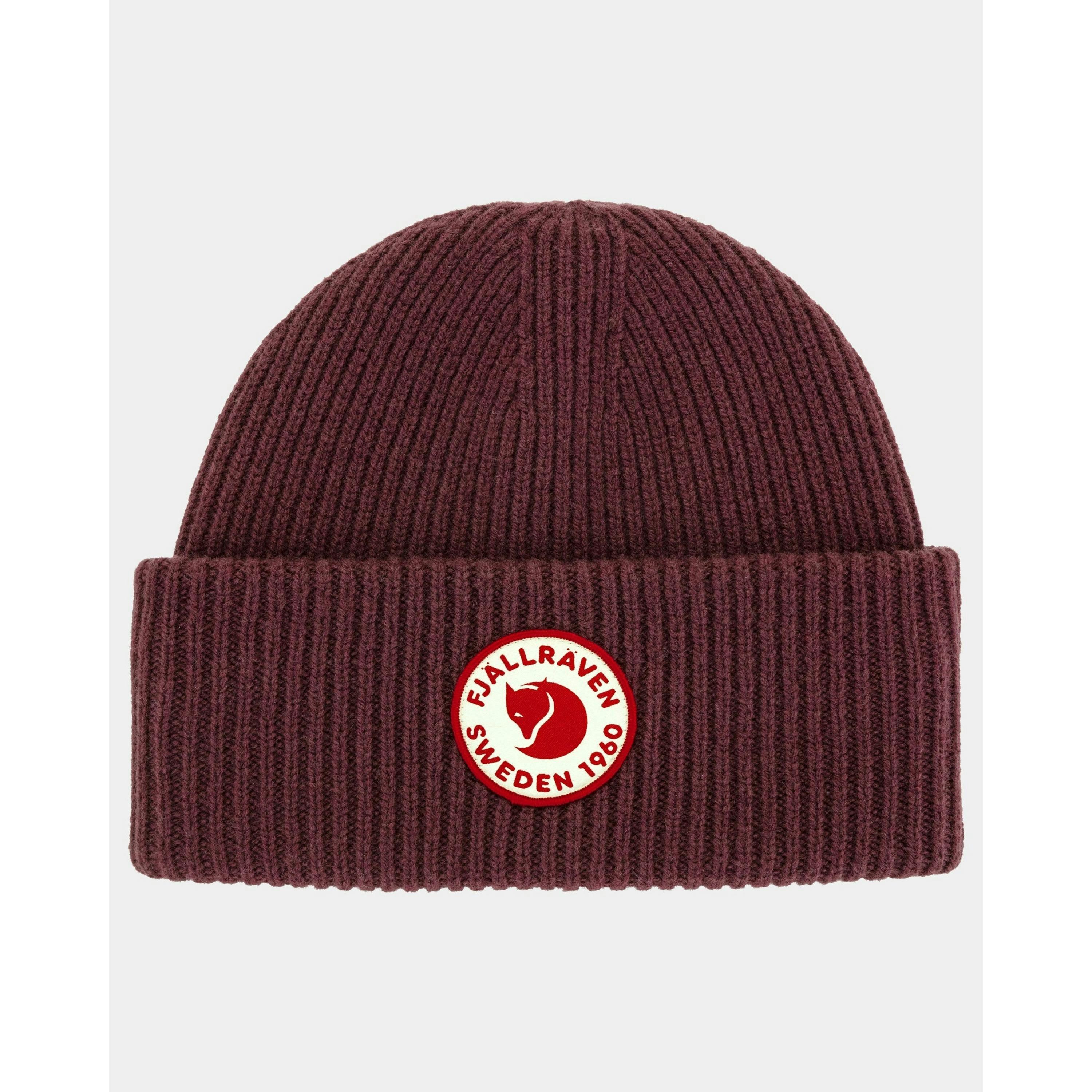 Fjallraven Beanie  in Wine , view 3 of 3