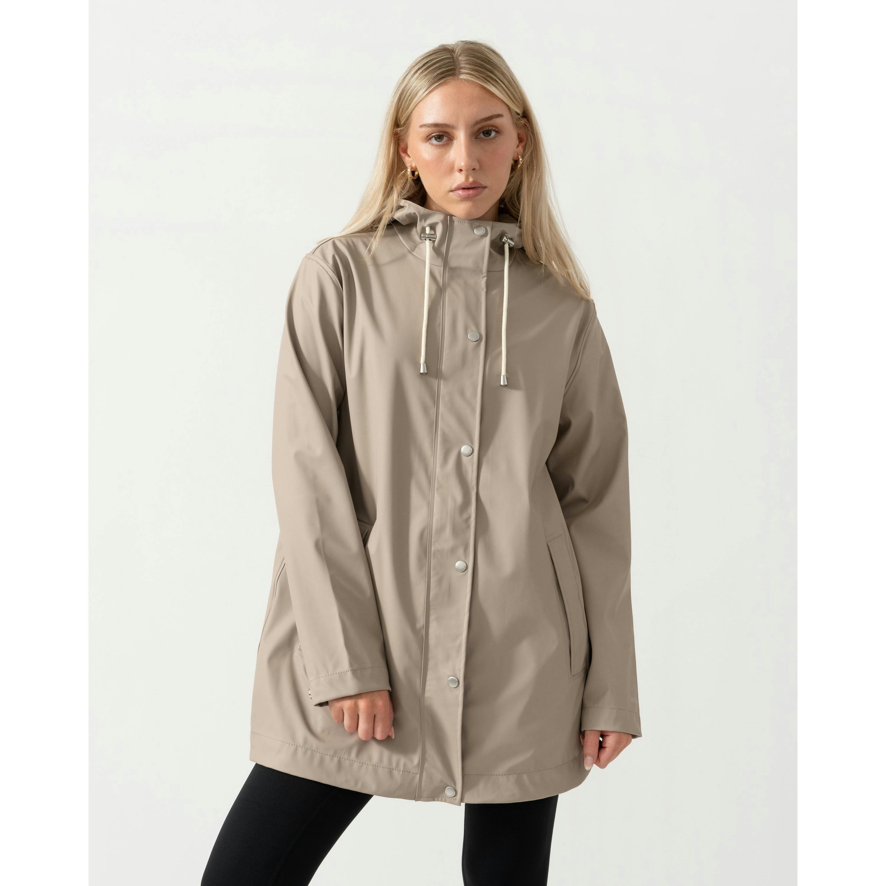 Isle Jacobsen Raincoat  in Stone , view 4 of 4