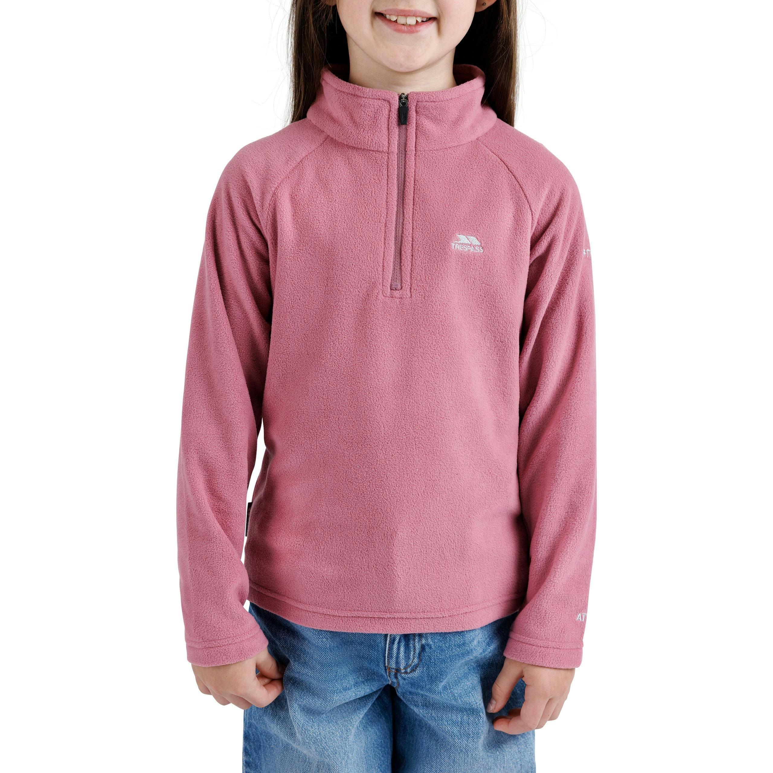 Kids Anti-Pilling Fleece Uliston in Rose Blush , view 5 of 6