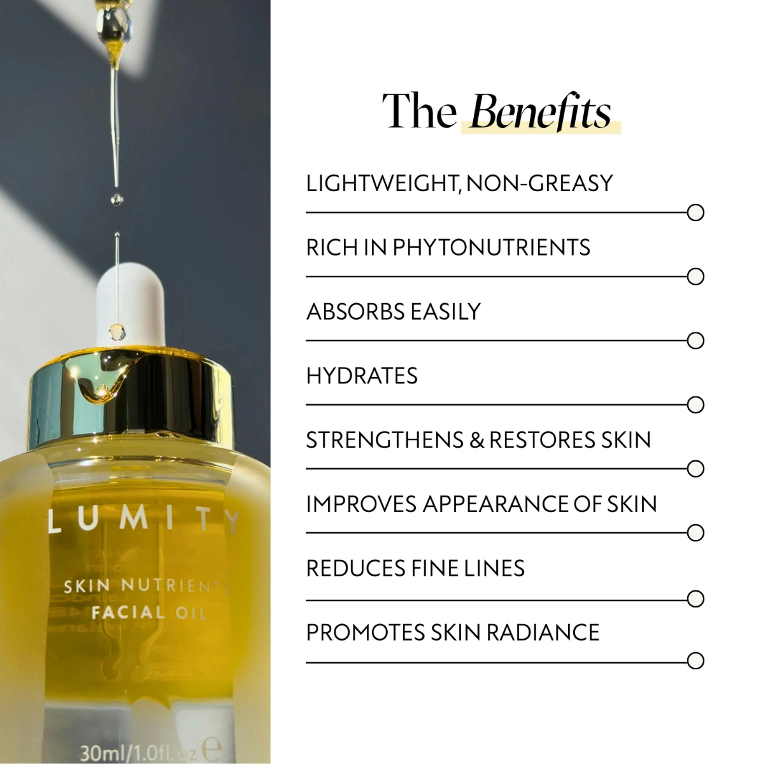 Lumity Lumity Skin Nutrients Facial Oil 15ml 15 ml Single , view 4 of 6