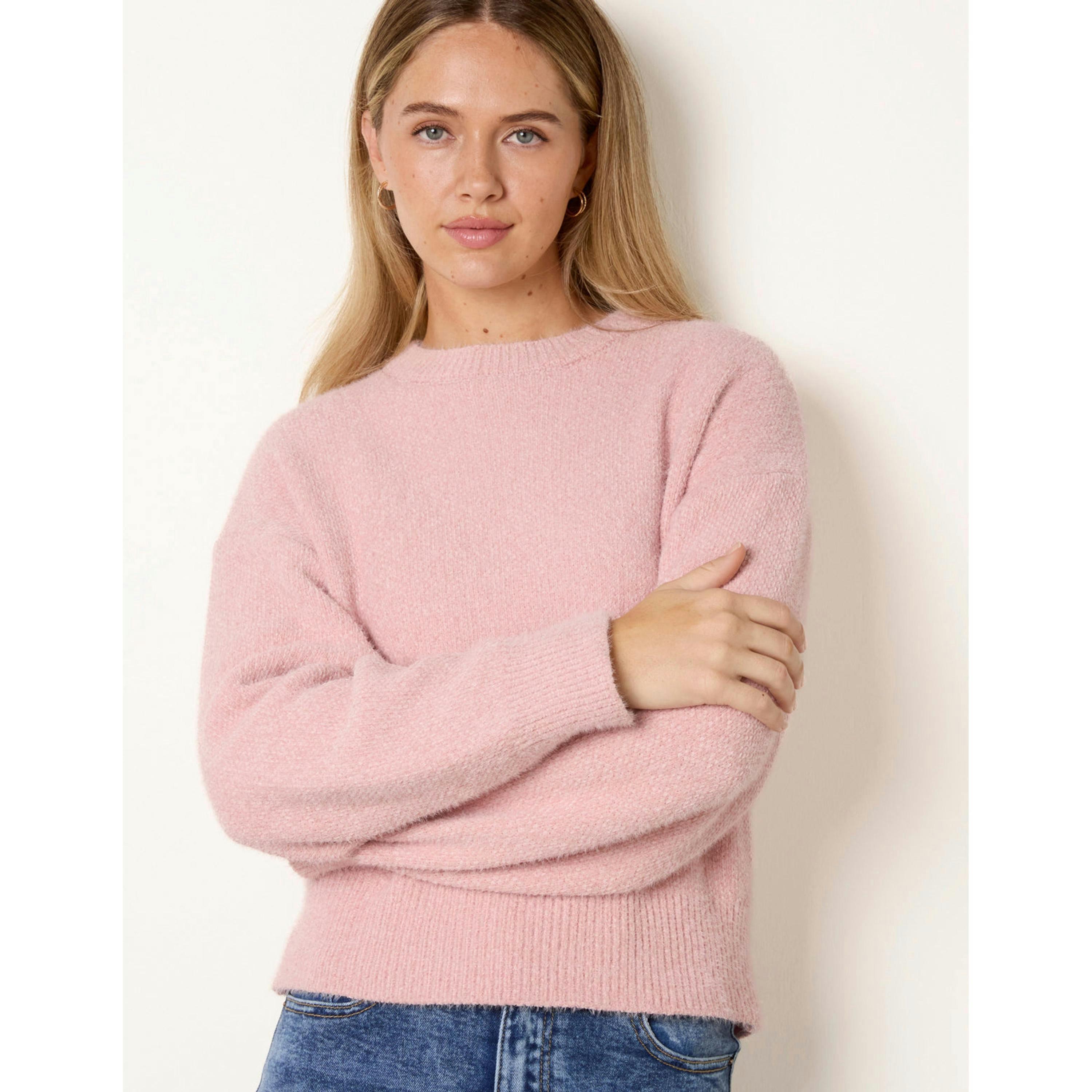 Blue Vanilla Soft Knit Jumper  in Pink , view 3 of 4