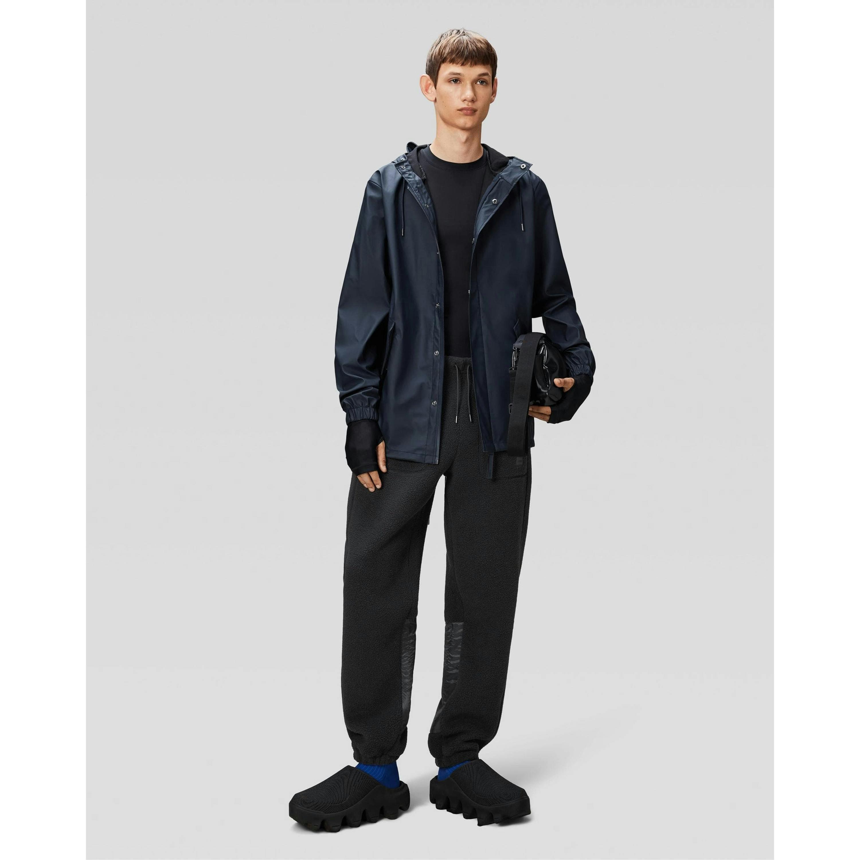 Rains Raincoat  in Navy , view 4 of 6