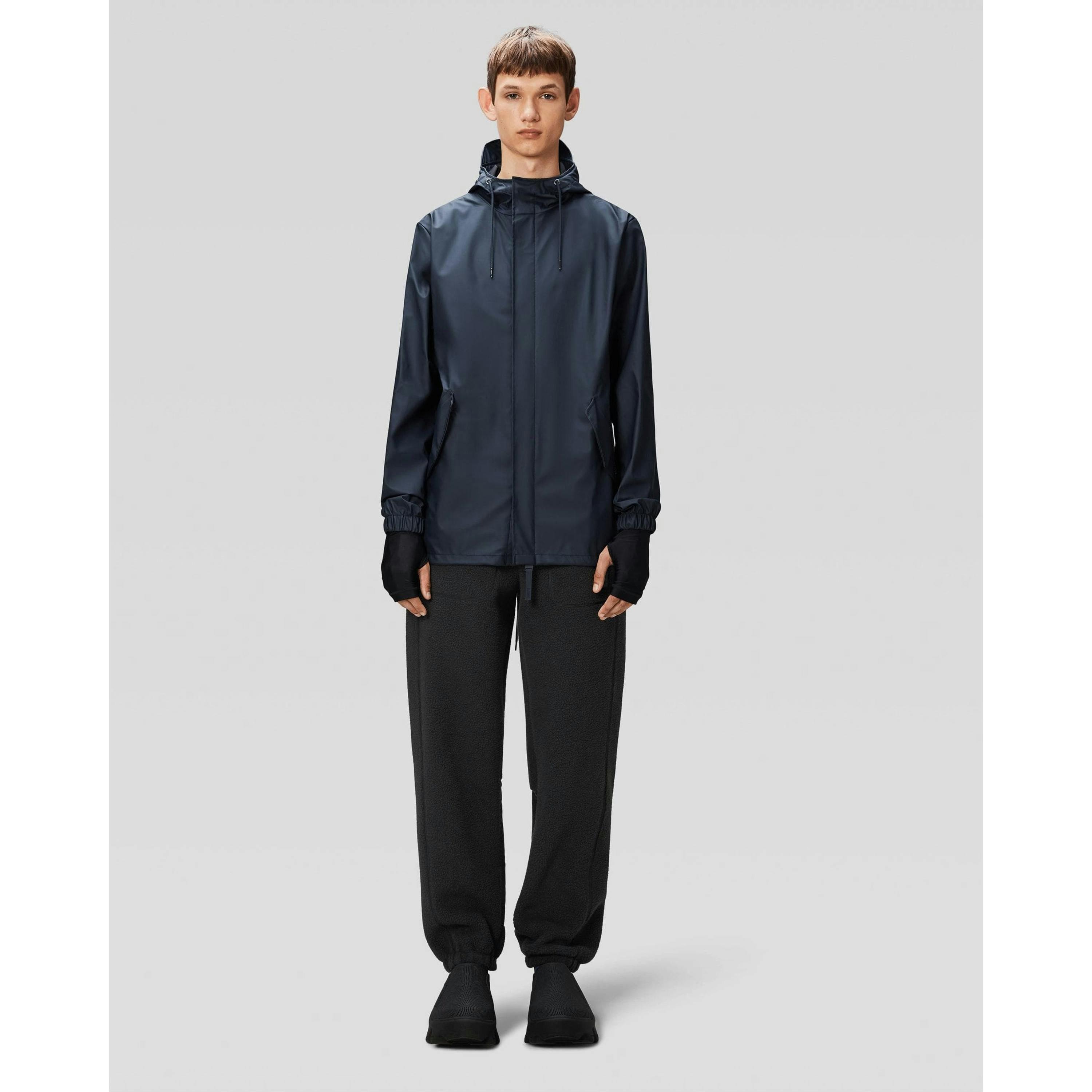 Rains Raincoat  in Navy , view 5 of 6