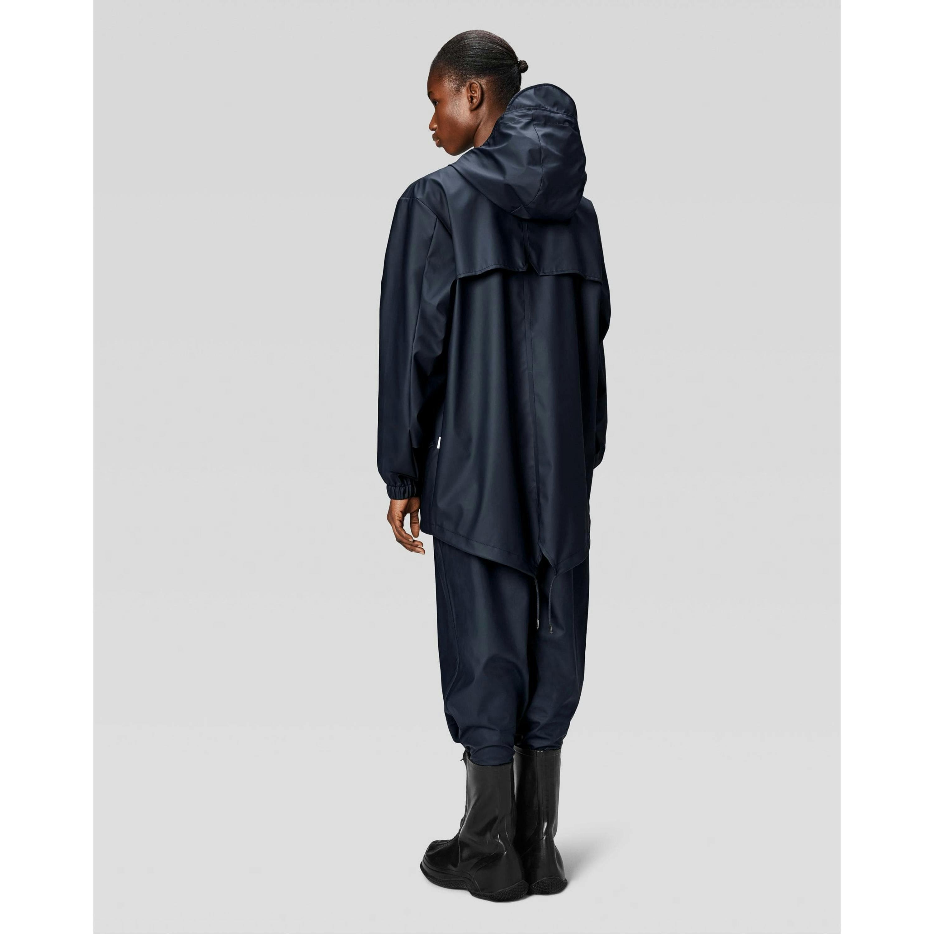 Rains Raincoat  in Navy , view 6 of 6