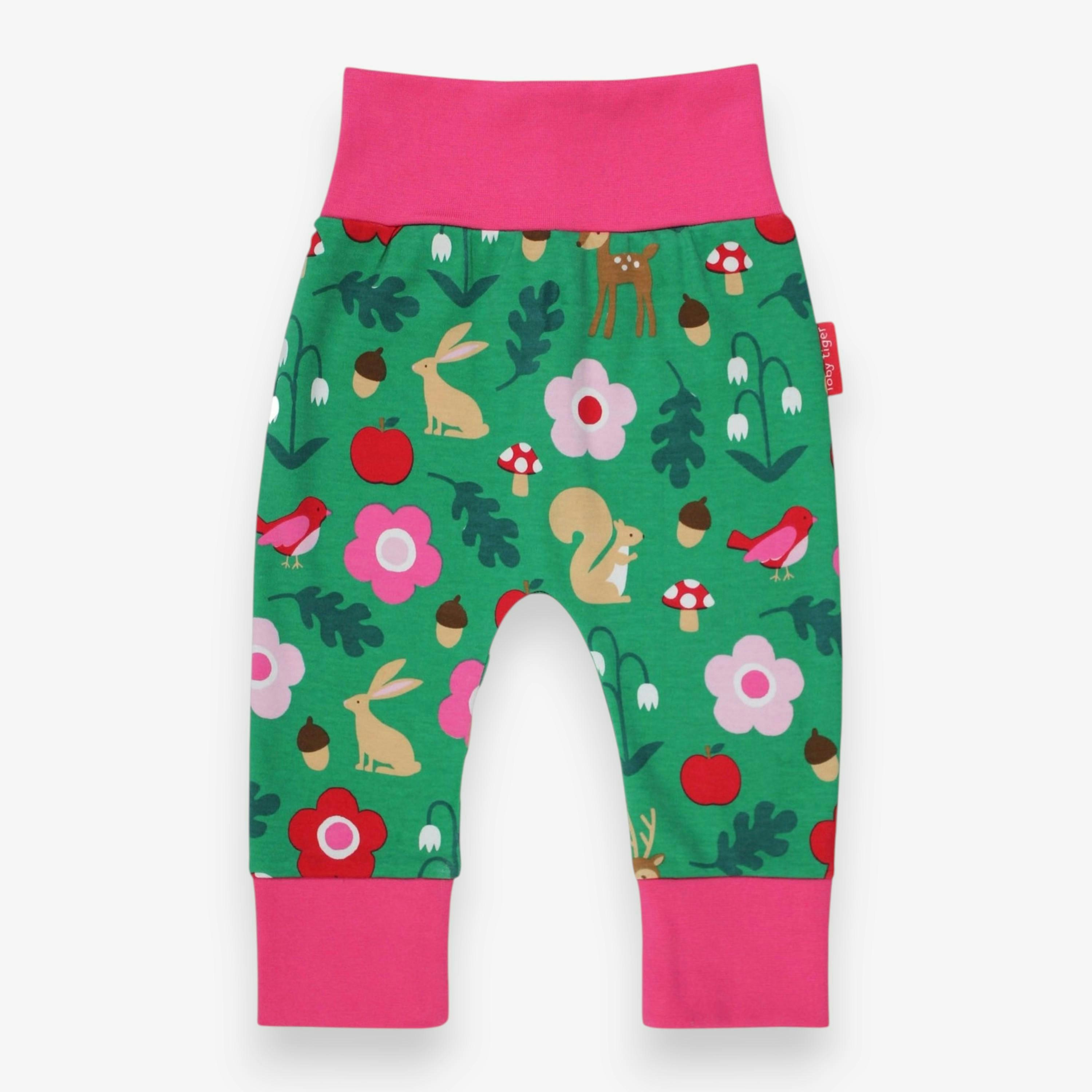 Organic Forest Adventure Print Yoga Pants , view 1 of 2