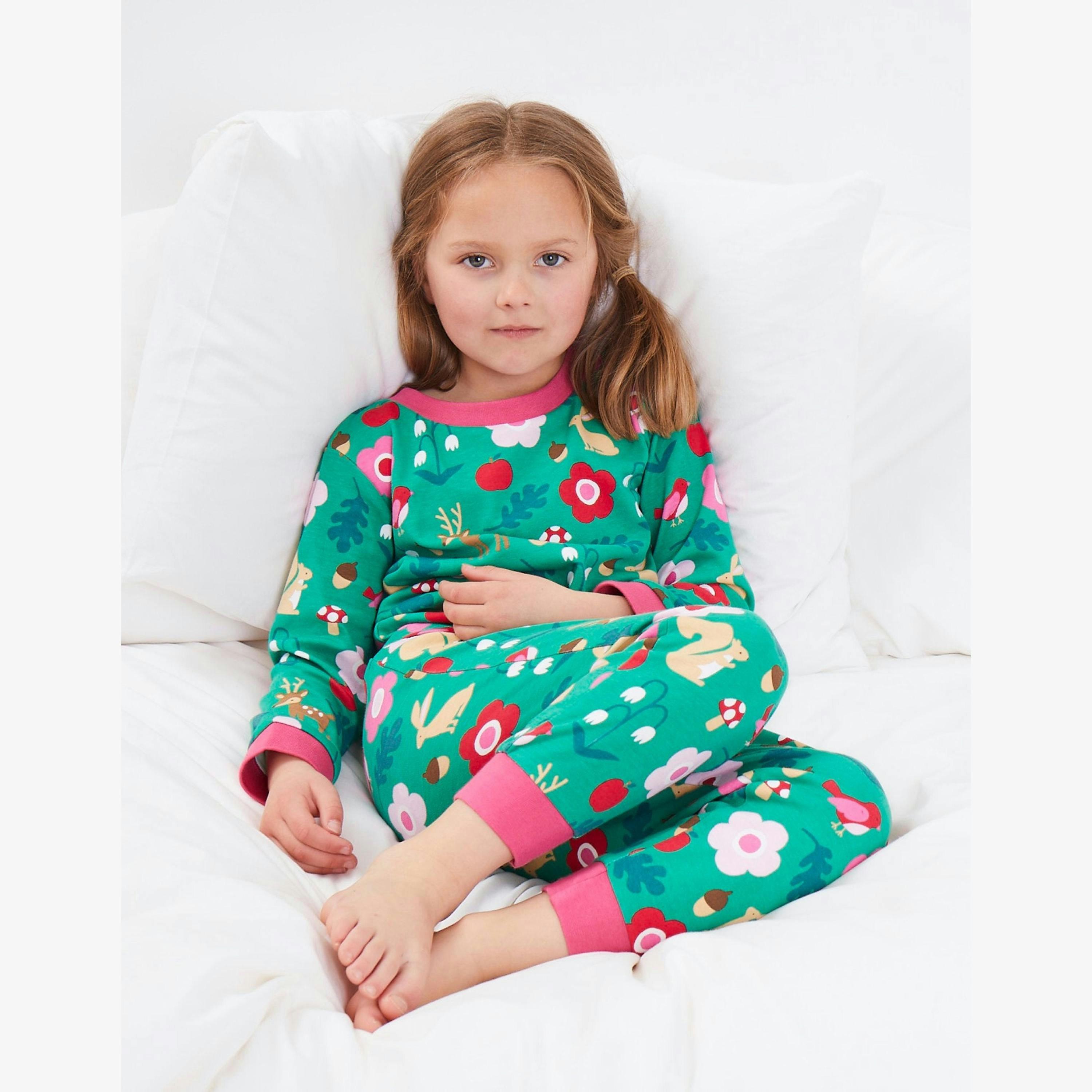 Organic Forest Adventure Print Pyjamas , view 2 of 2