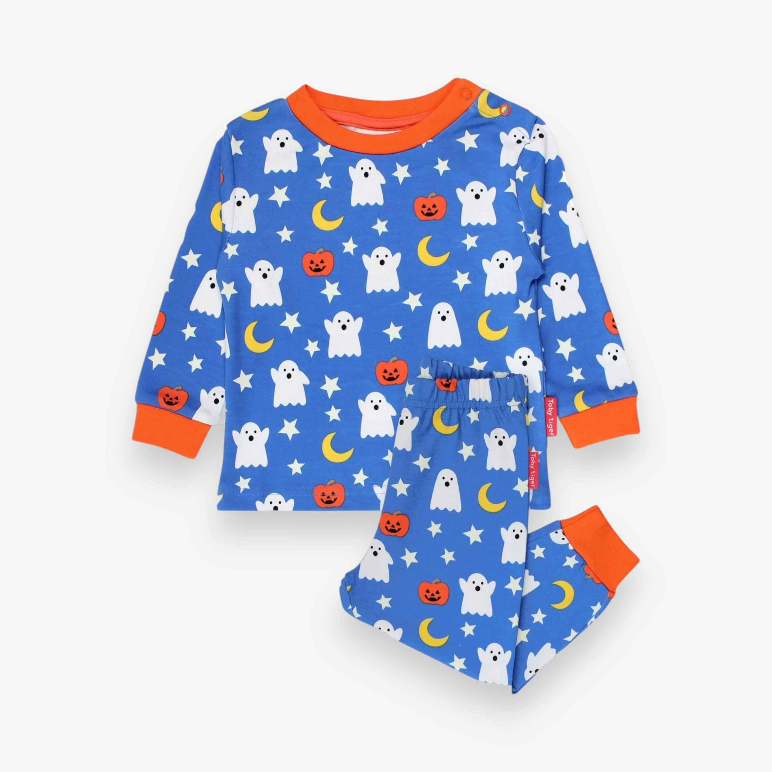 Organic Halloween Print Pyjamas , view 1 of 2