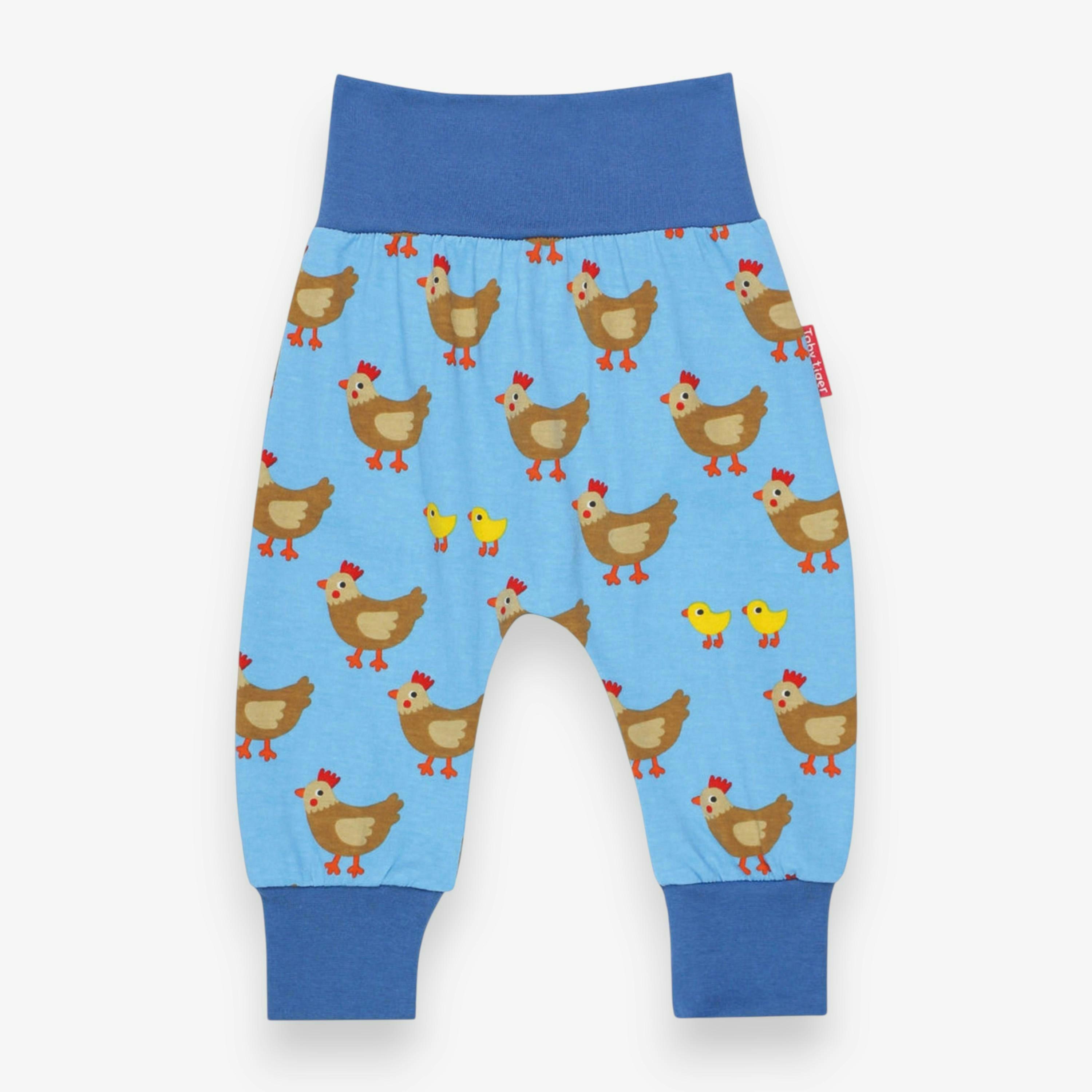 Organic Chicken Print Yoga Pants , view 1 of 2