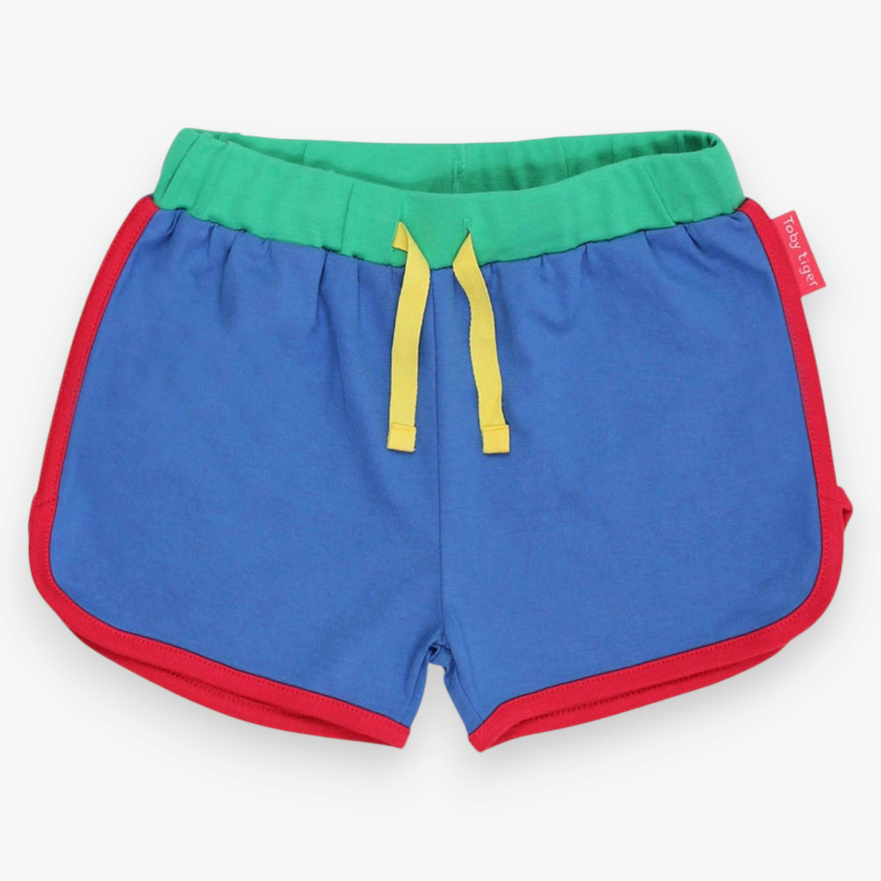 Organic Blue Running Shorts , view 1 of 1