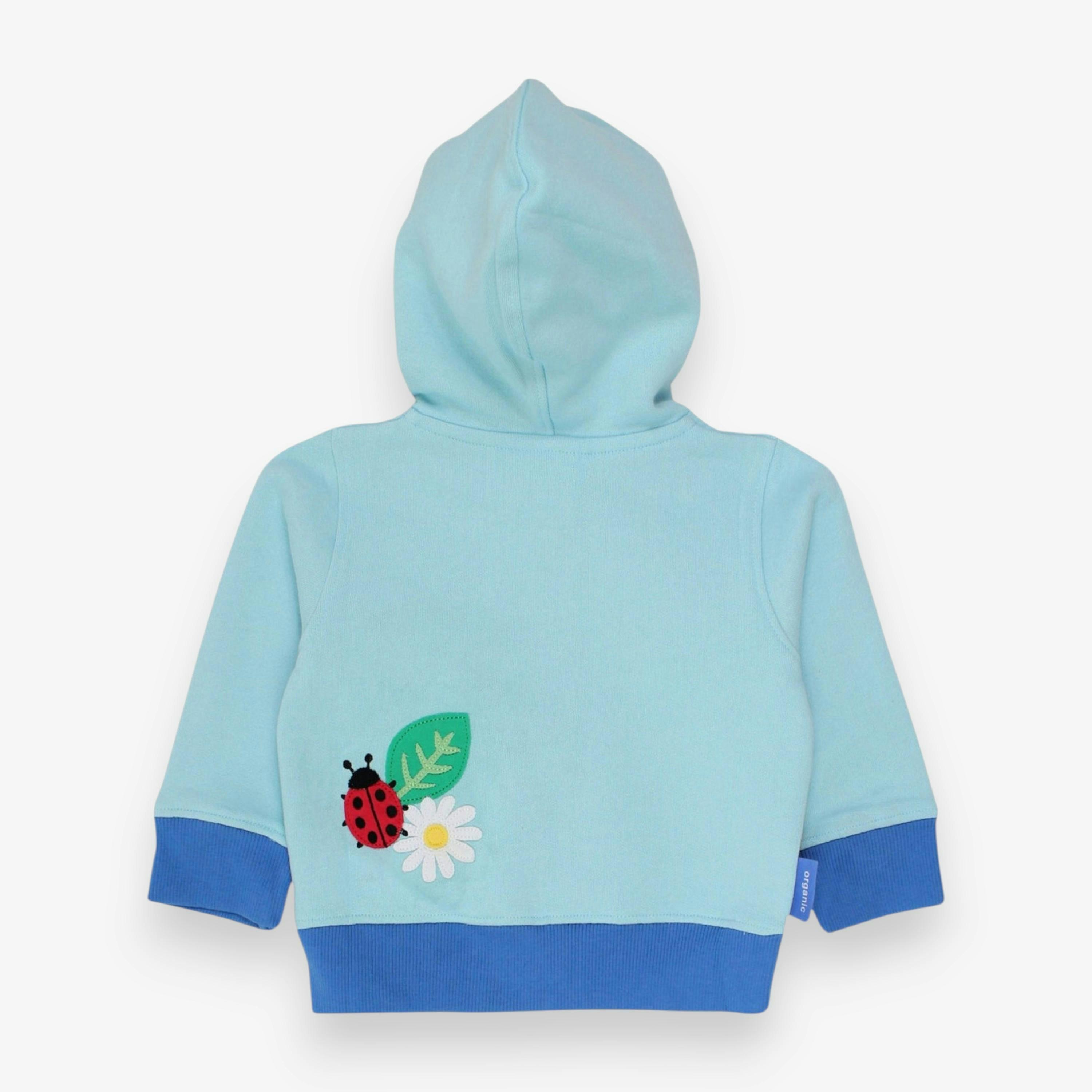 Organic English Garden Applique Hoodie , view 3 of 3