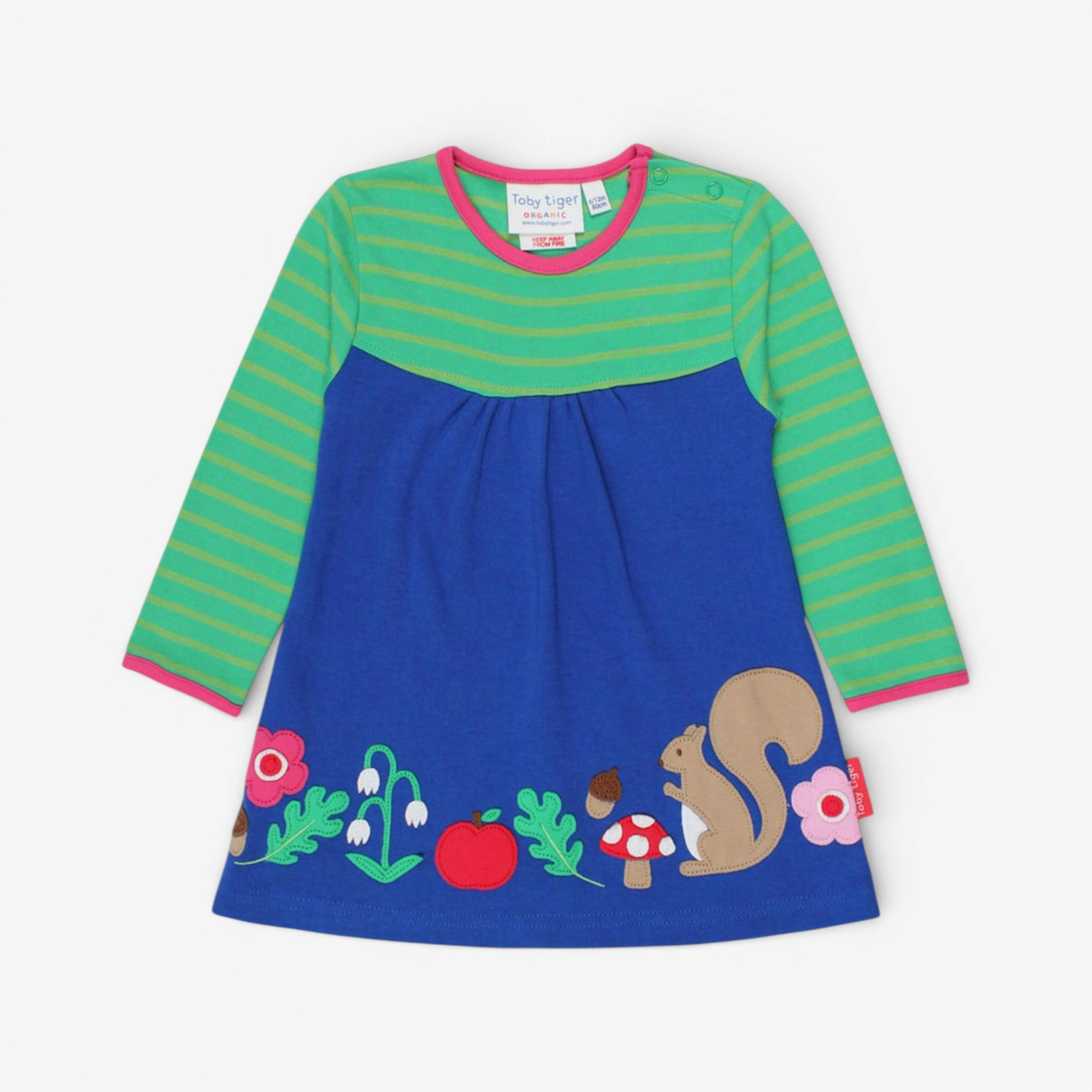 Organic Forest Adventure Applique T-Shirt Dress , view 1 of 2