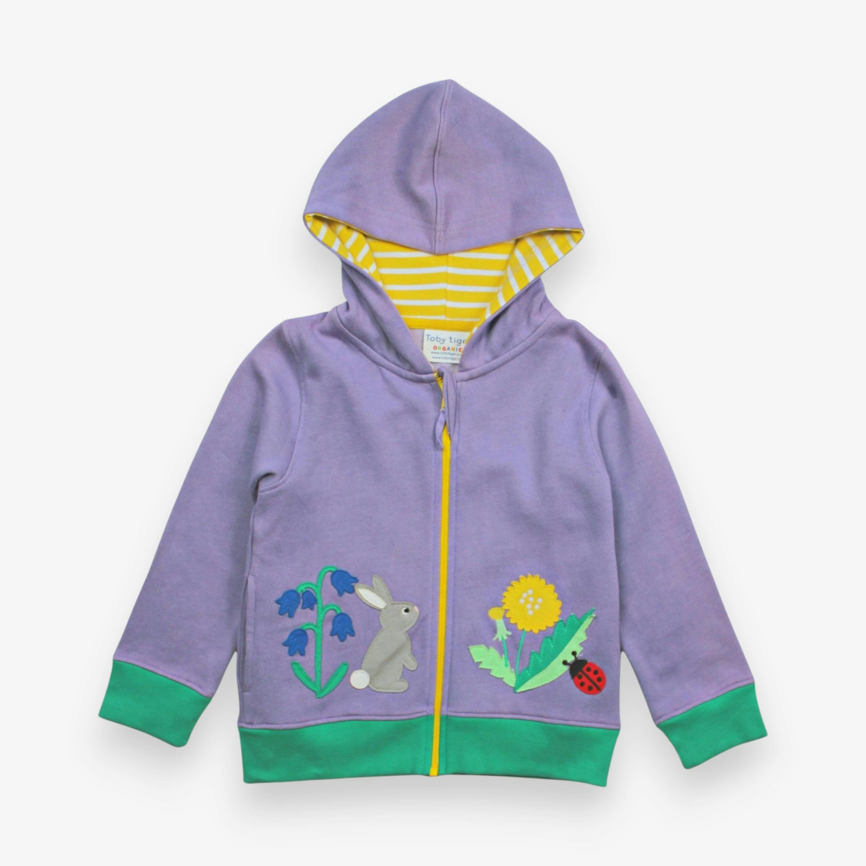 Organic Spring Applique Hoodie , view 1 of 1