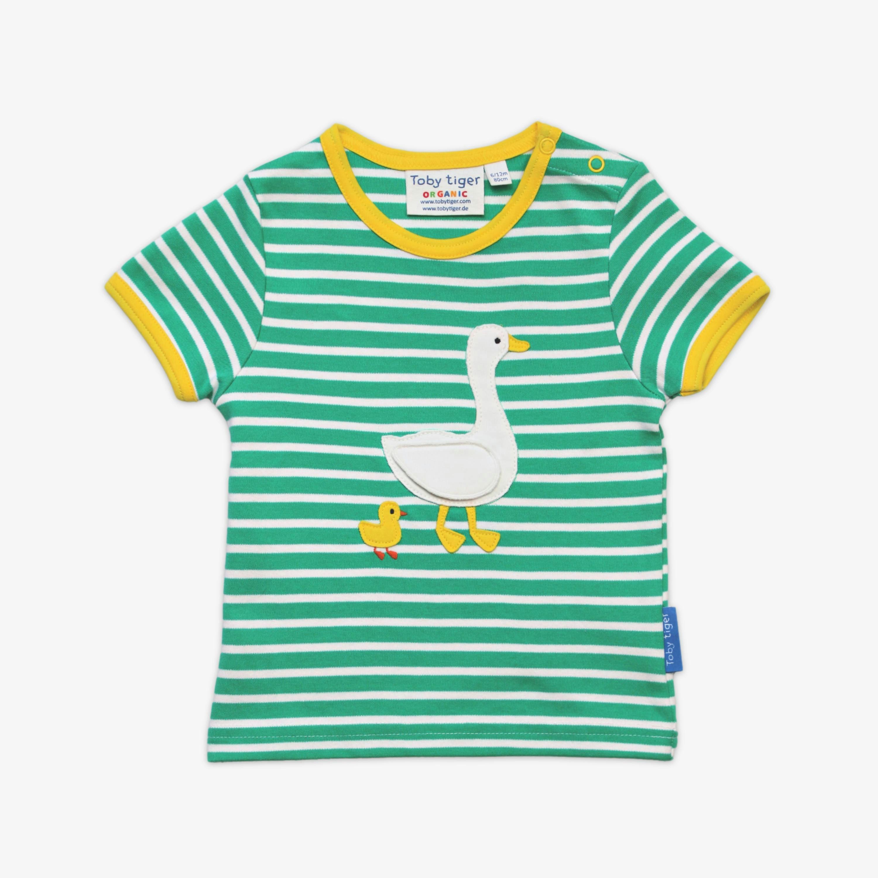 Organic Duck Applique T-Shirt , view 1 of 1