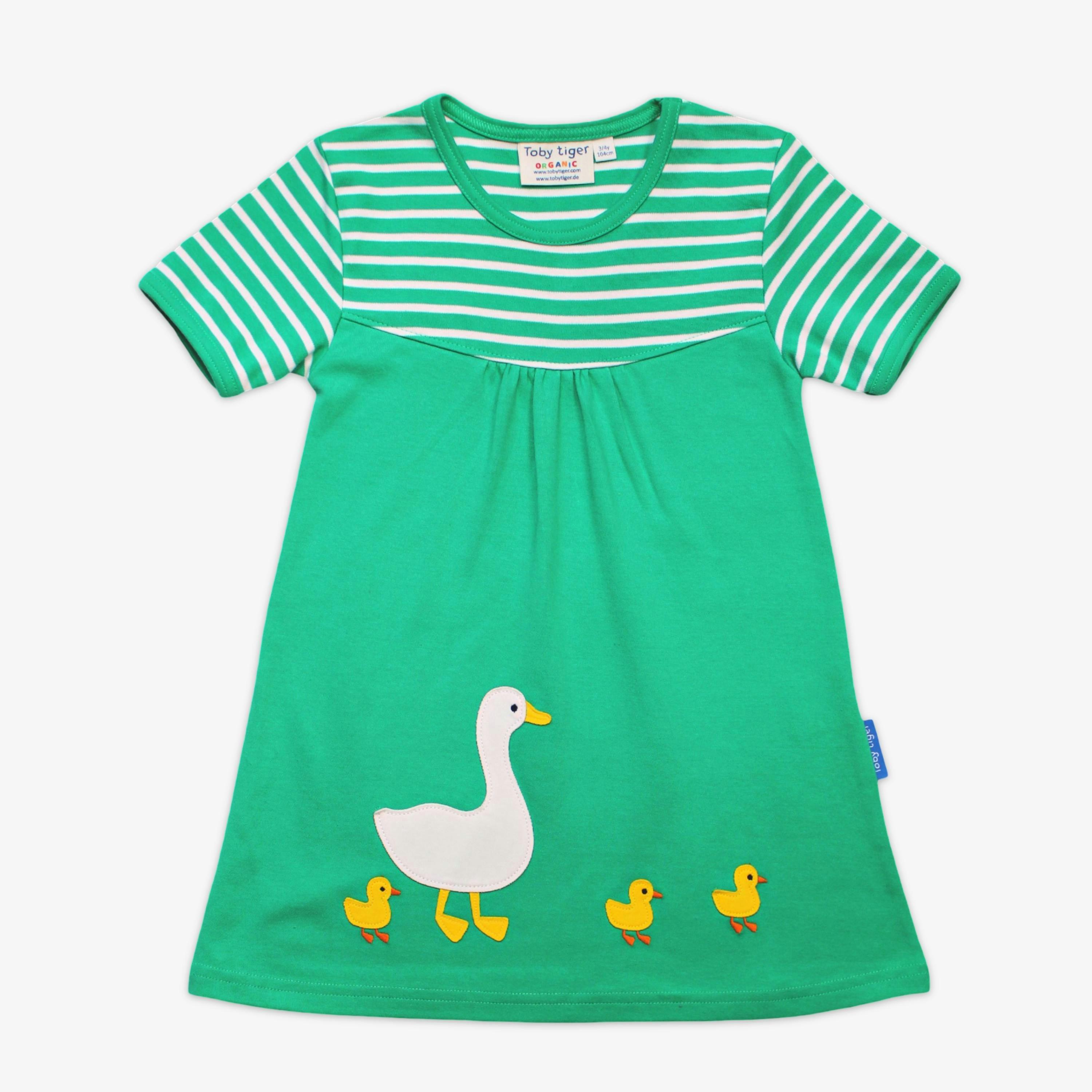 Organic Duck Applique Dress , view 1 of 2