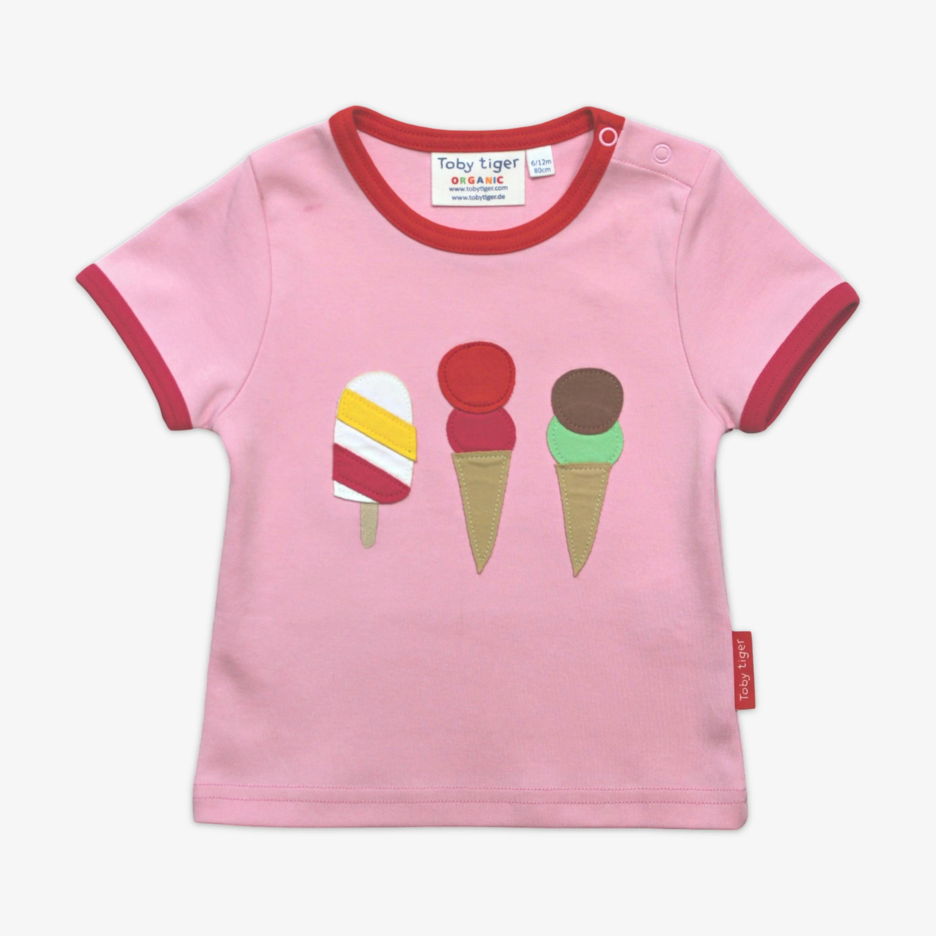 Organic Ice Cream Applique T-Shirt , view 1 of 1