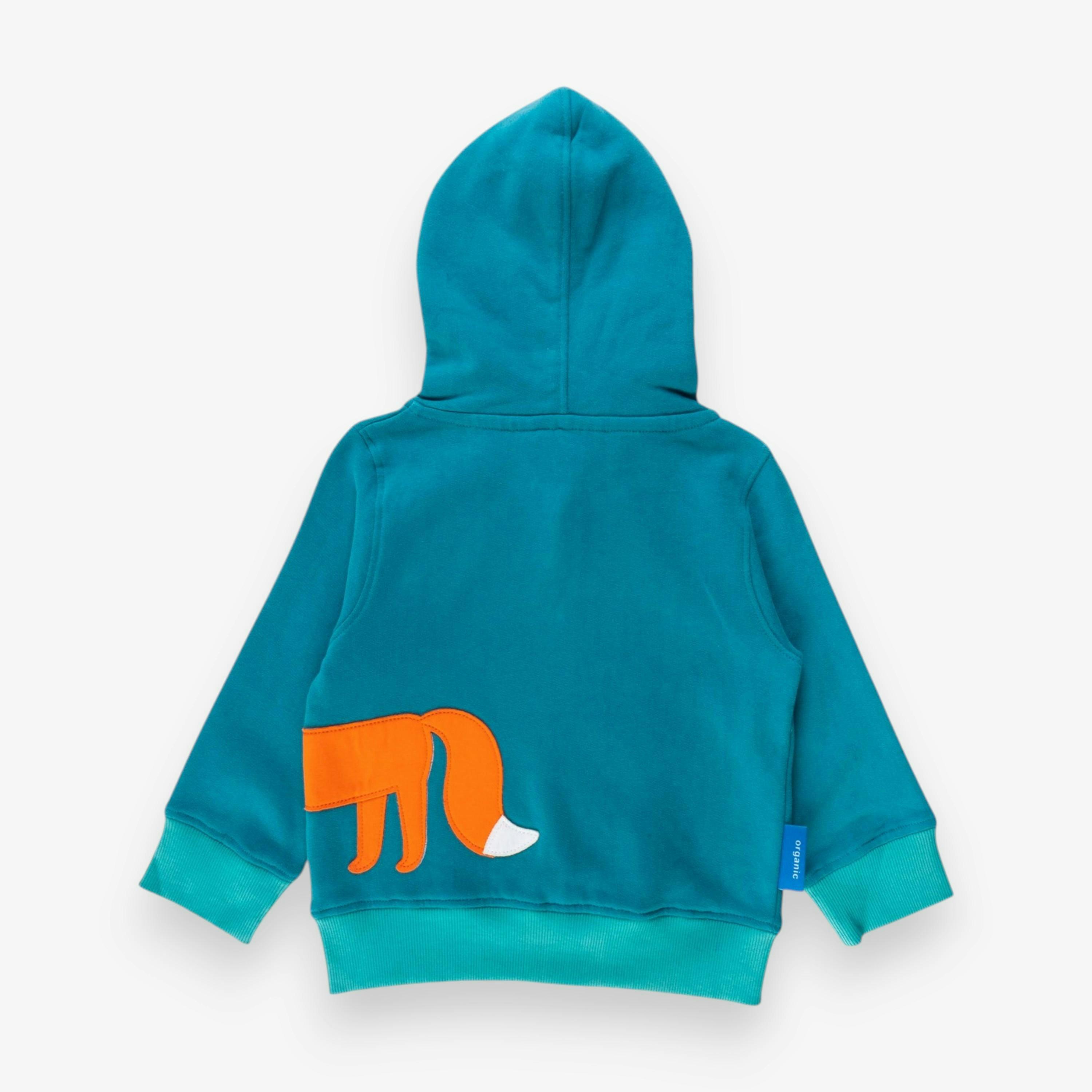 Organic Fox Applique Hoodie , view 4 of 4
