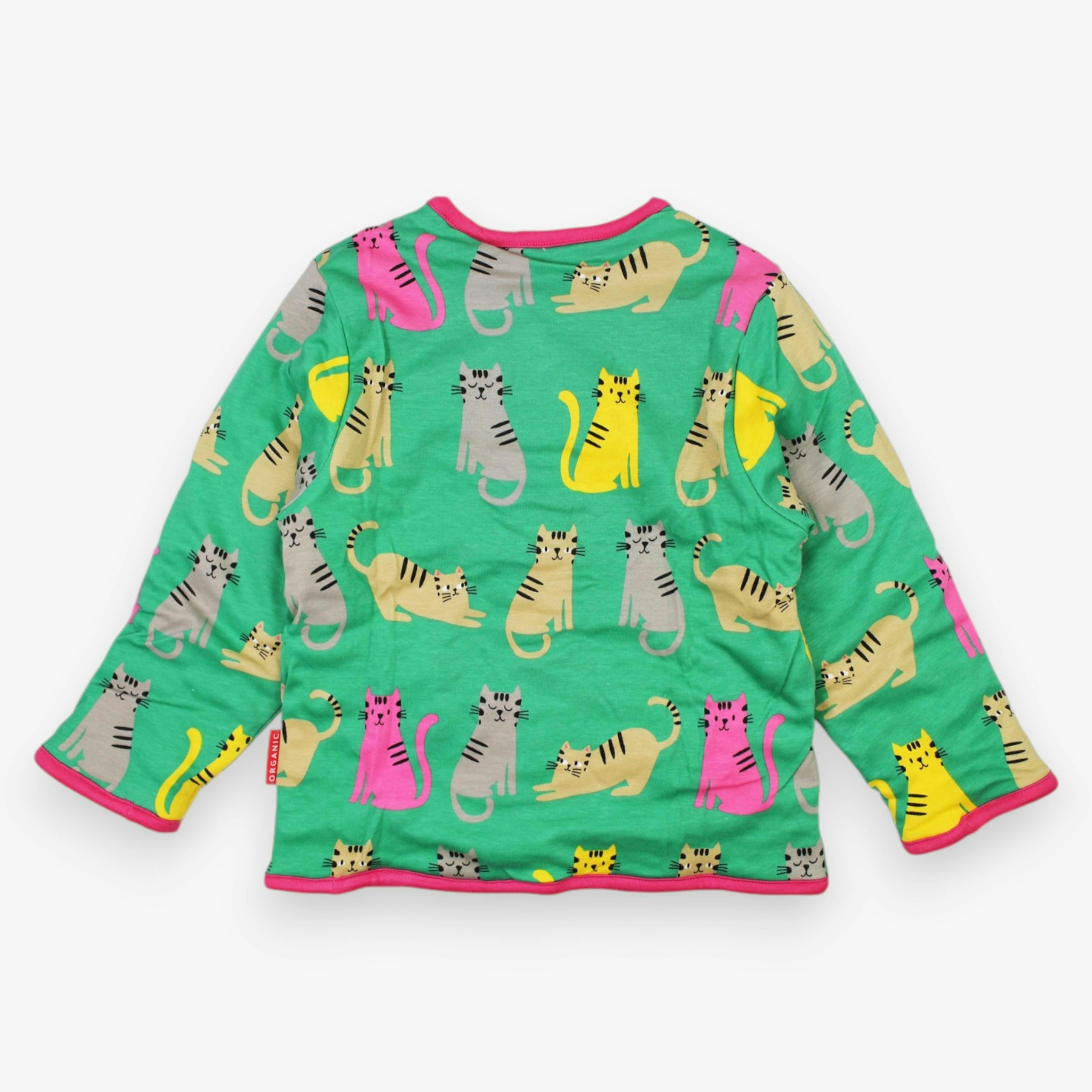 Organic Kitten Print Reversible Jacket , view 2 of 3