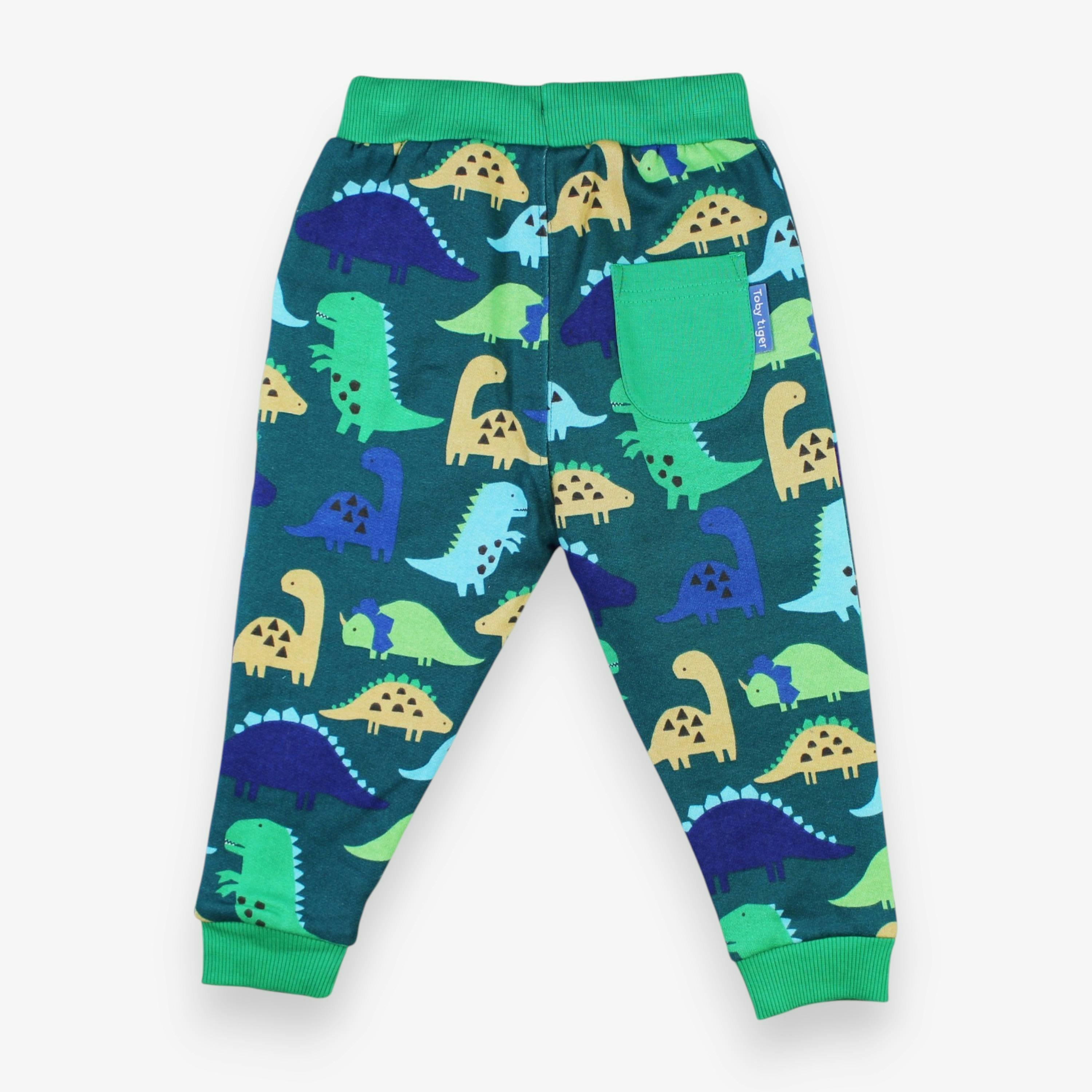 Organic Tonal Dinosaur Print Joggers , view 2 of 2