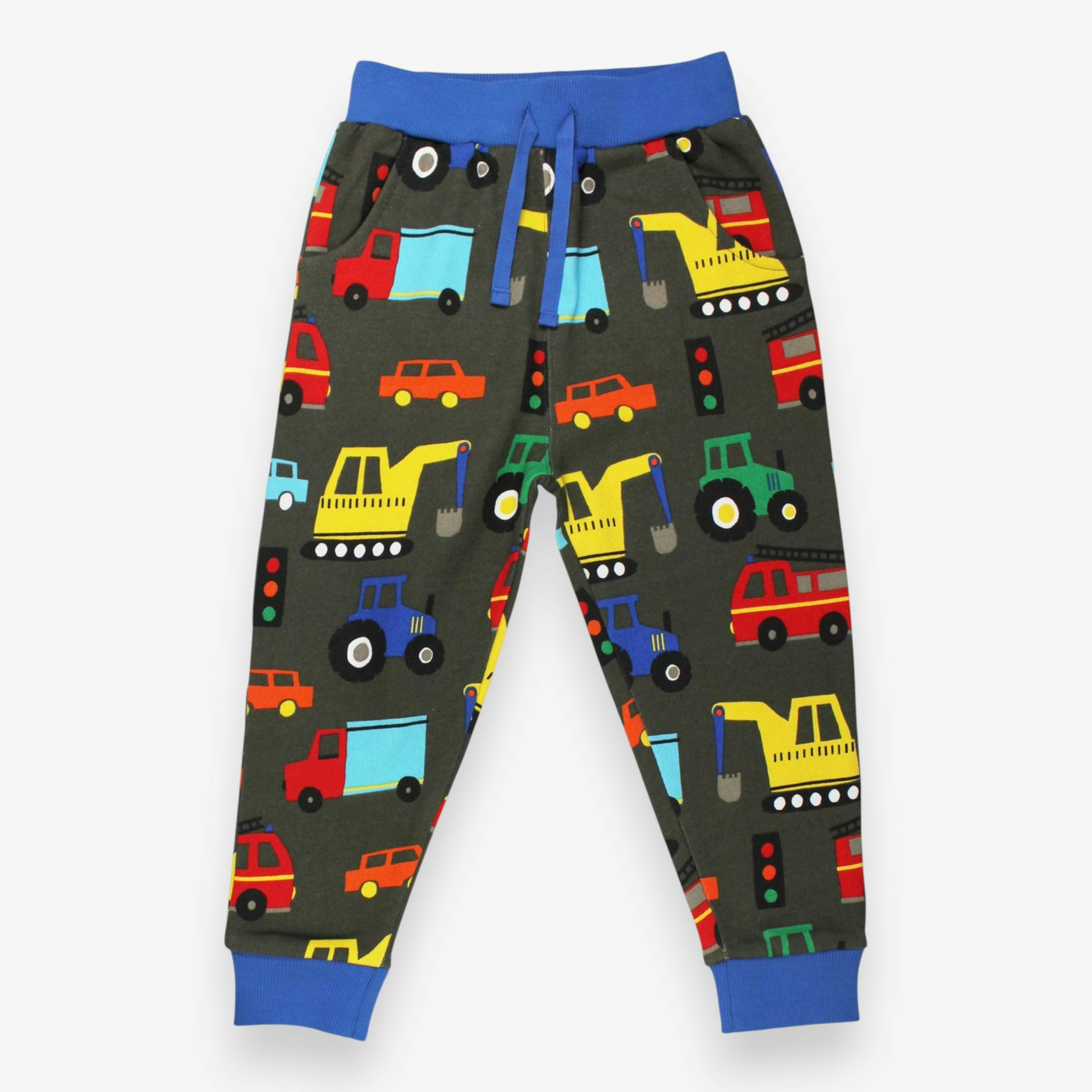 Organic Transport Print Joggers , view 1 of 2