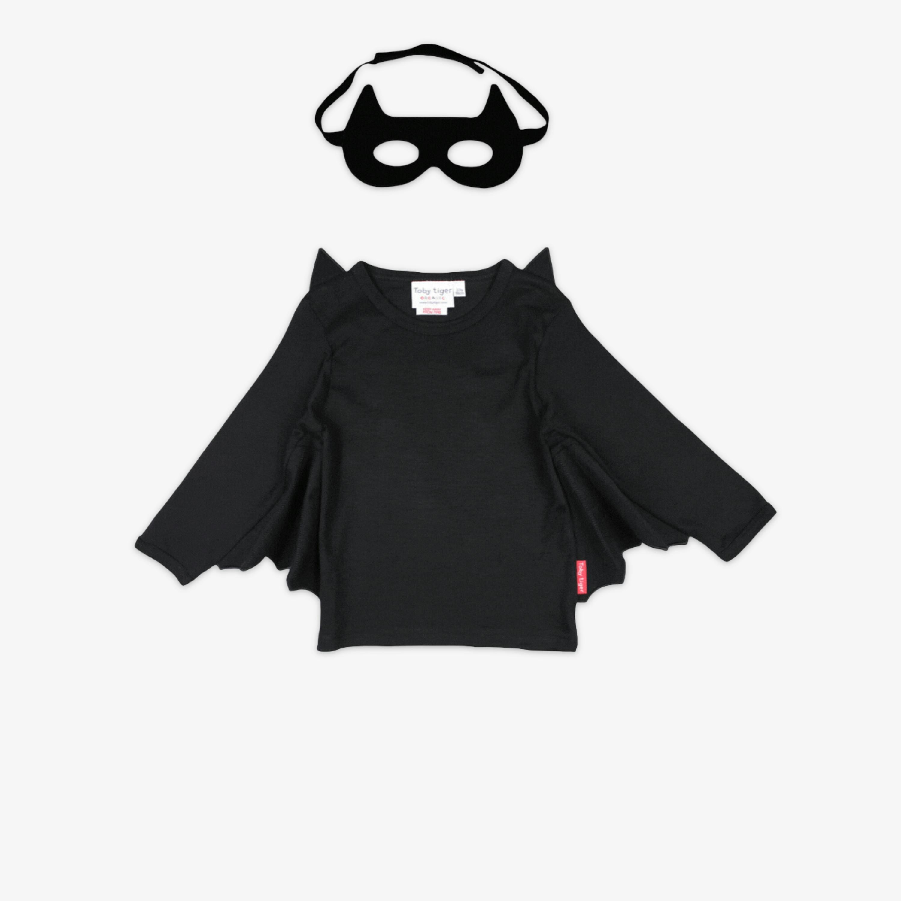 Organic Batwing T-Shirt & Mask Costume Set , view 1 of 5