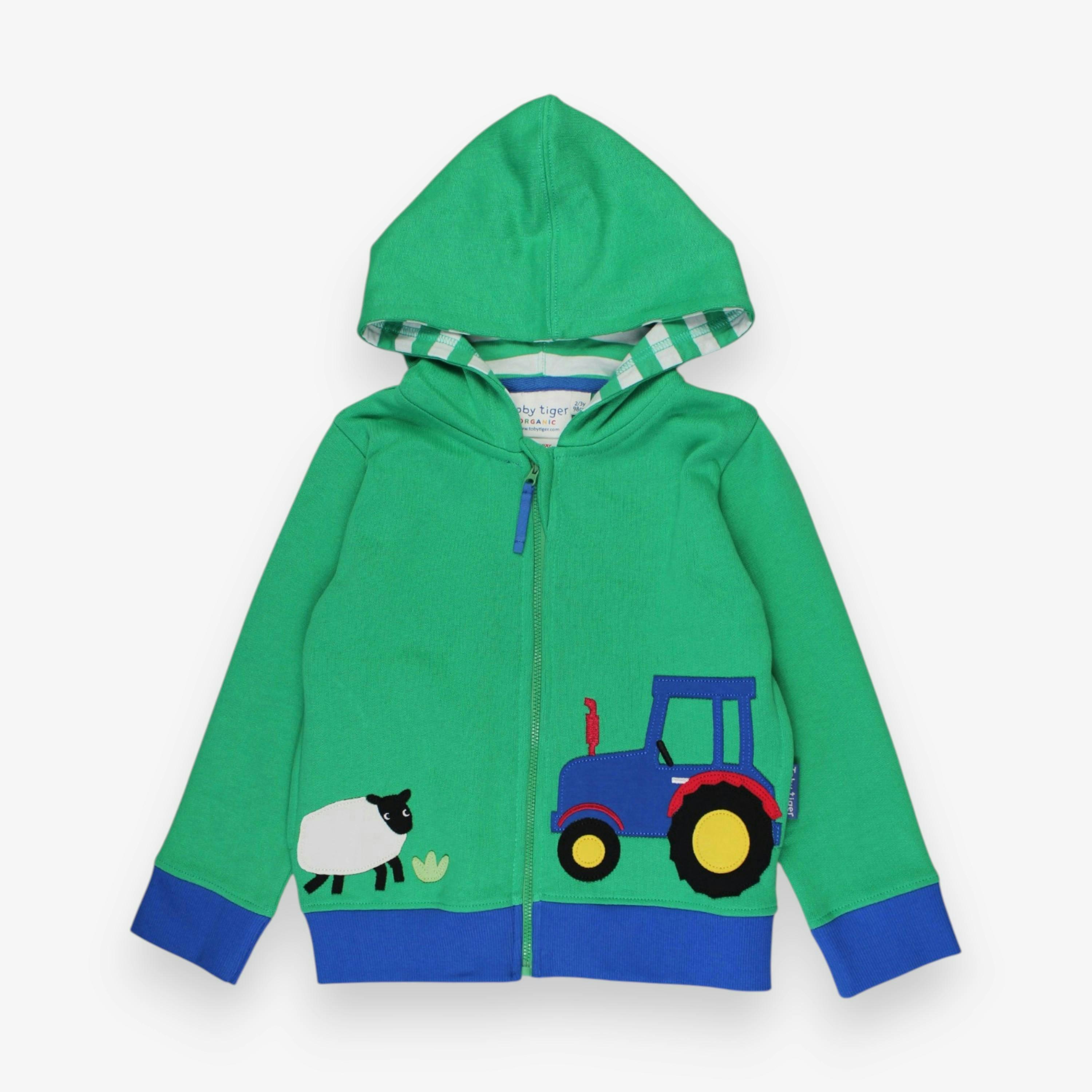 Organic Hillside Applique Hoodie , view 1 of 3