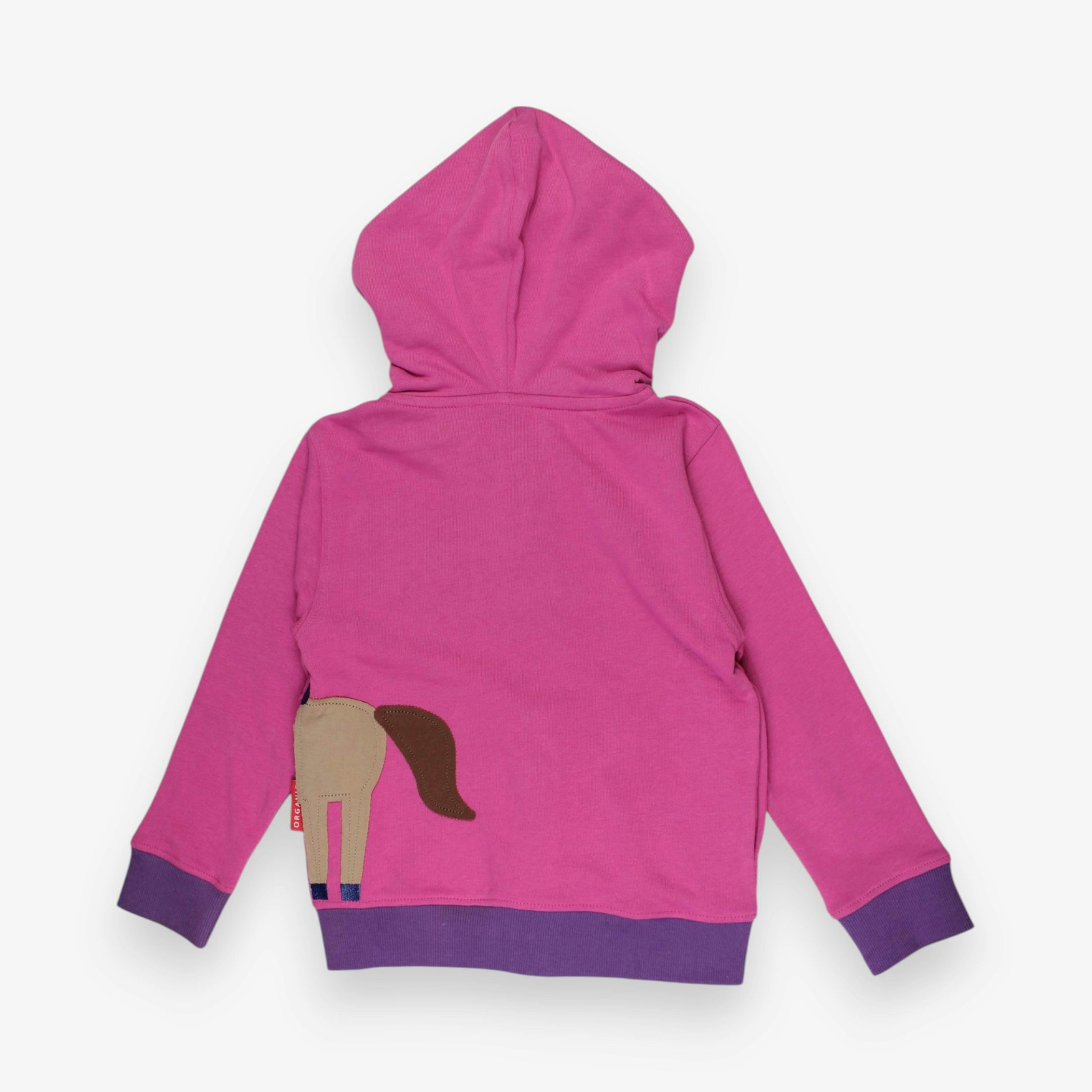 Organic Hillside Pony Applique Hoodie , view 3 of 3