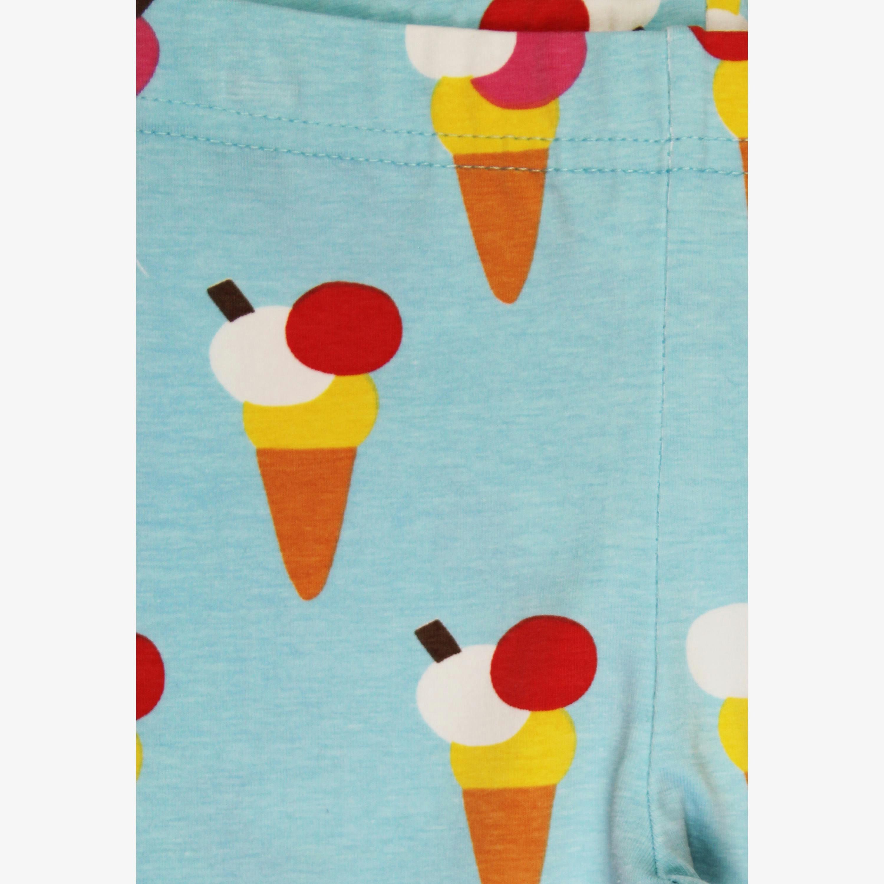 Organic Ice Cream Cones Print Leggings , view 2 of 3