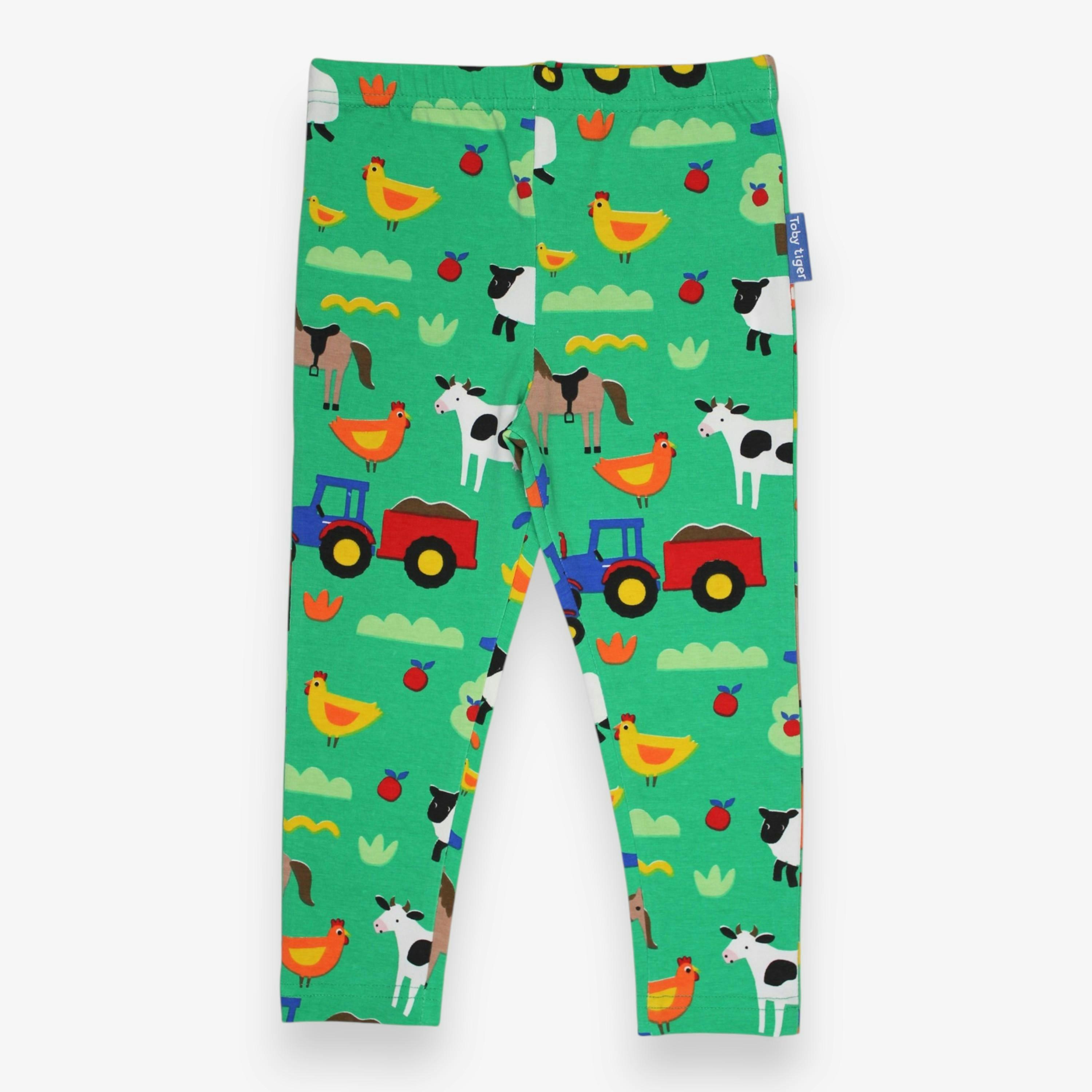 Organic Hillside Print Leggings , view 1 of 3