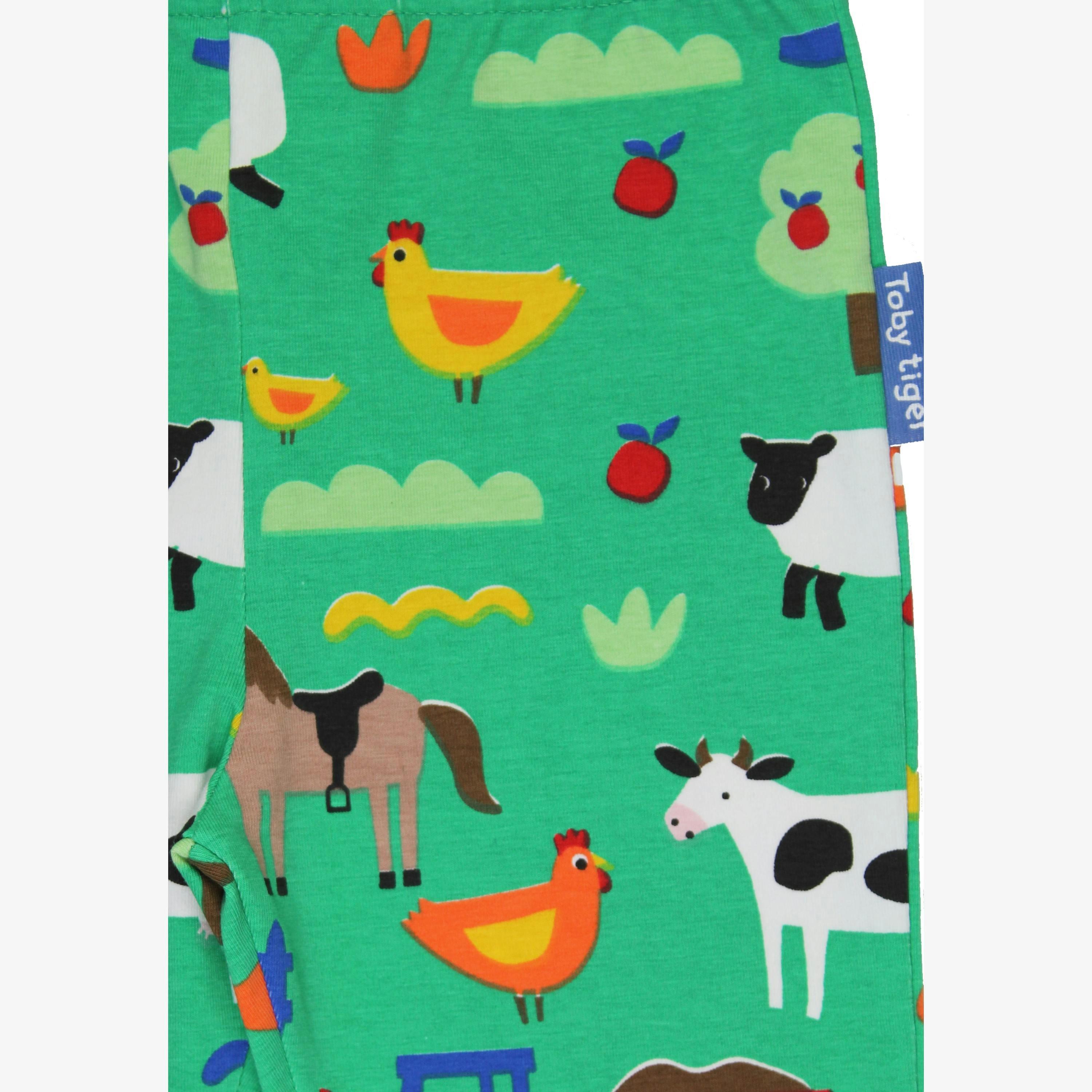 Organic Hillside Print Leggings , view 2 of 3