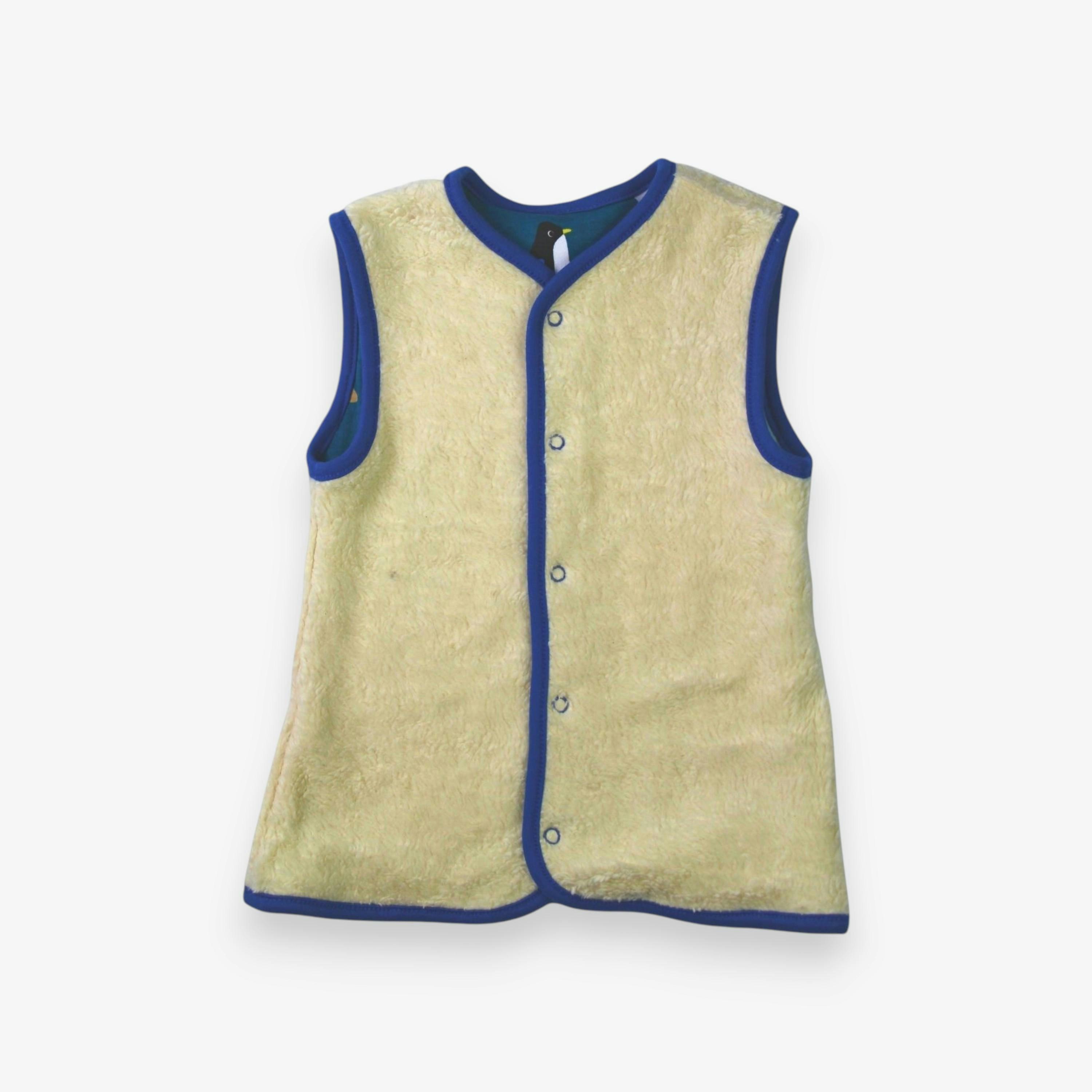 Organic Arctic Print Reversible Gilet , view 2 of 2
